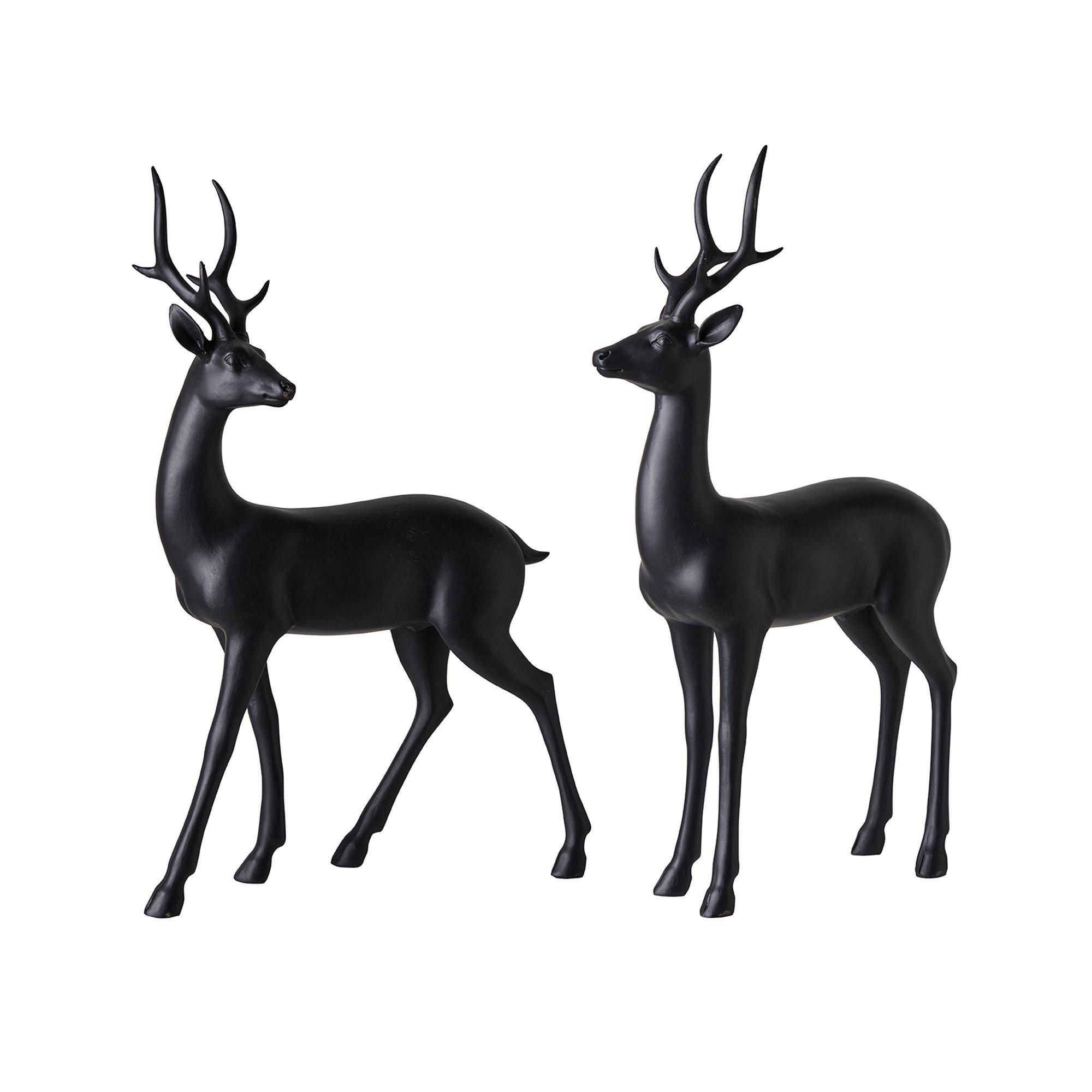 DEER Mix Black Matt - Black Matt - 28x12x44 26x10x43cm