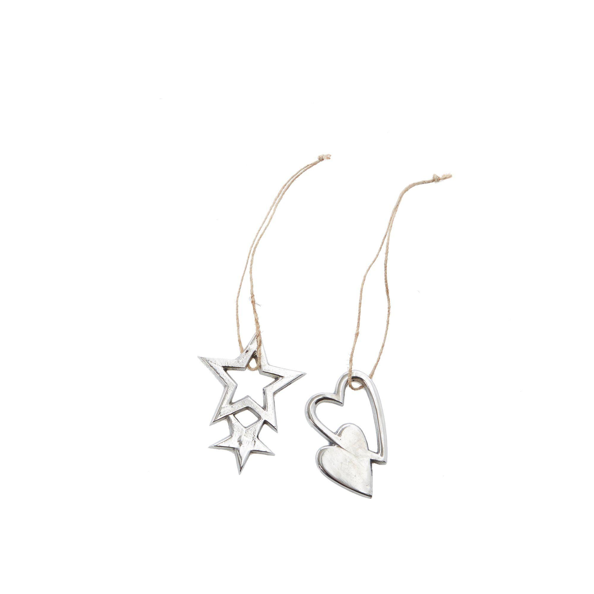 IDALIA Hanging Mix Silver - Silver - 5x6,5cm