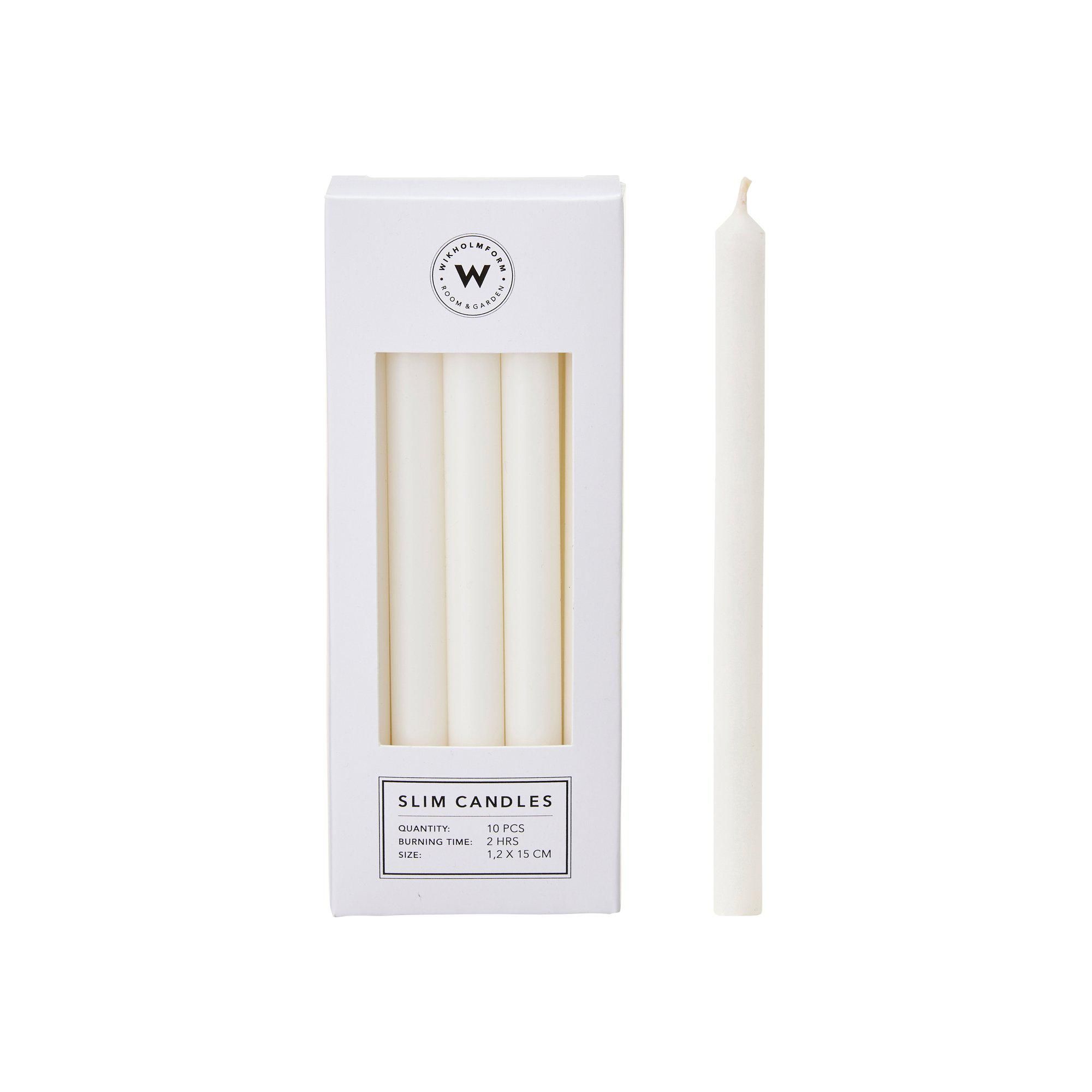 CANDLE 12mm White - White - 1,2x15cm