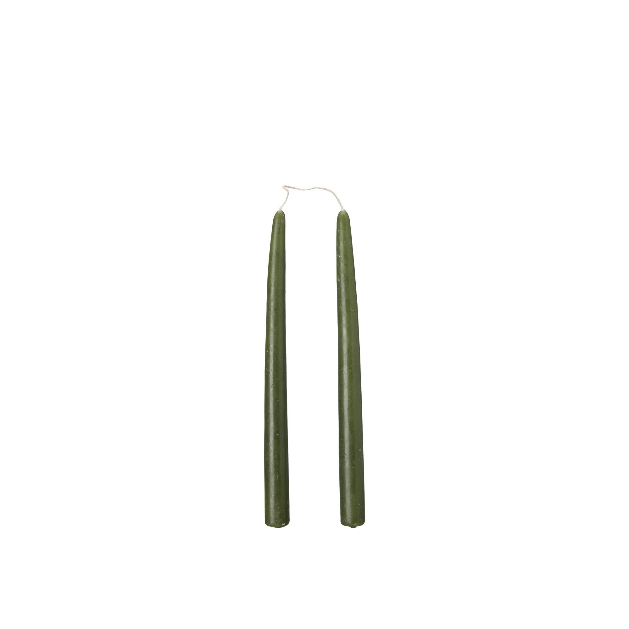 LJUS Handstöpta 25cm Grön - Grön - 2,2x25cm