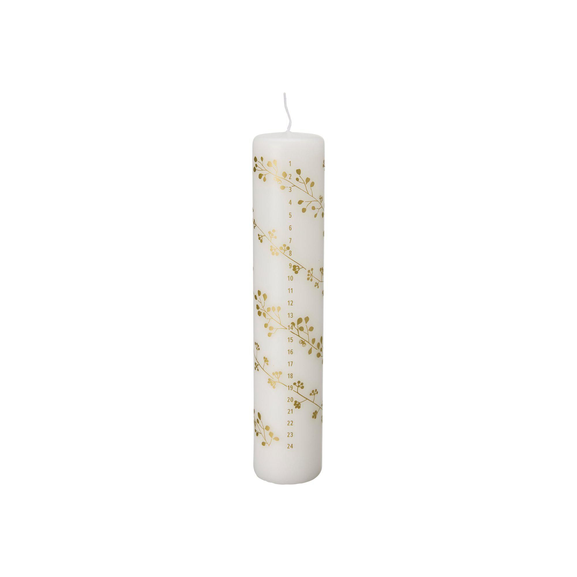 BLOCKLJUS 1-24 Vit/Guld - Vit/guld - 5x25cm