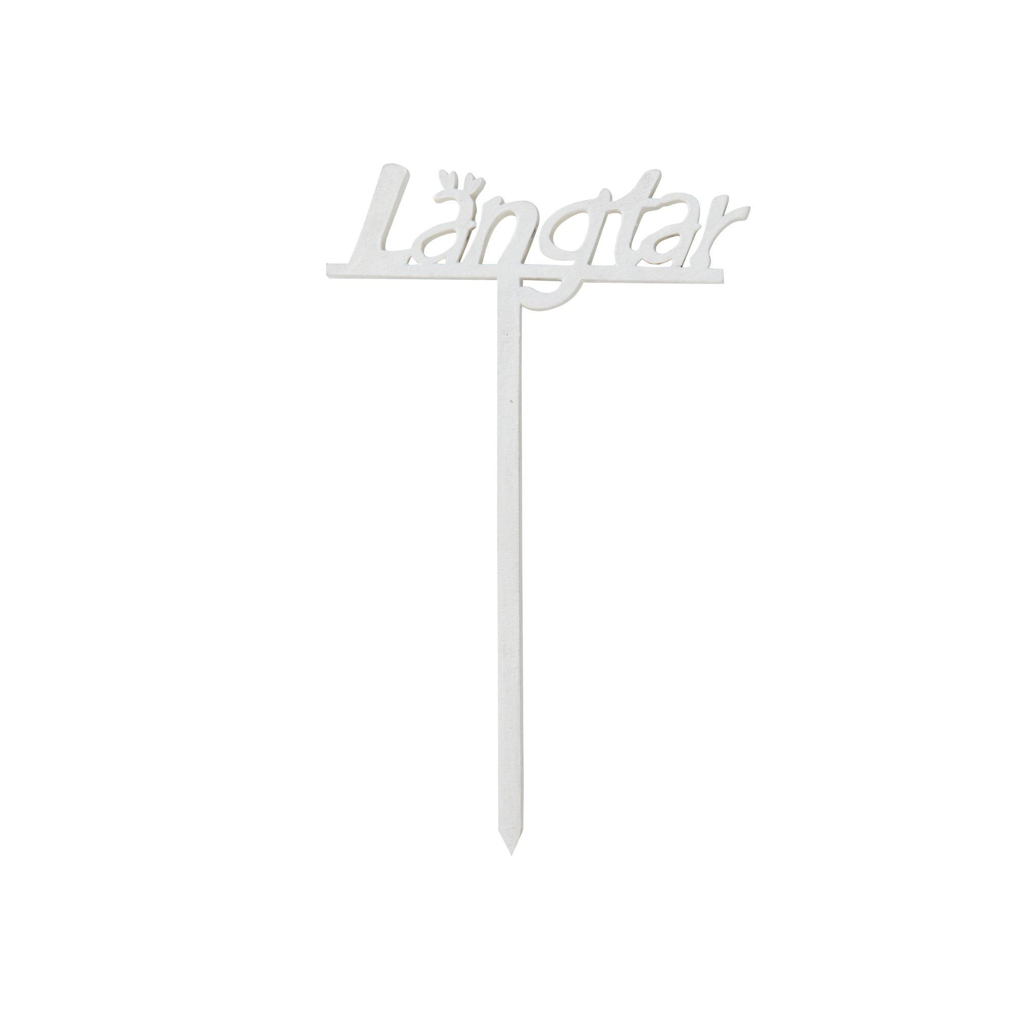 STICKS Yourn White - White - 20cm