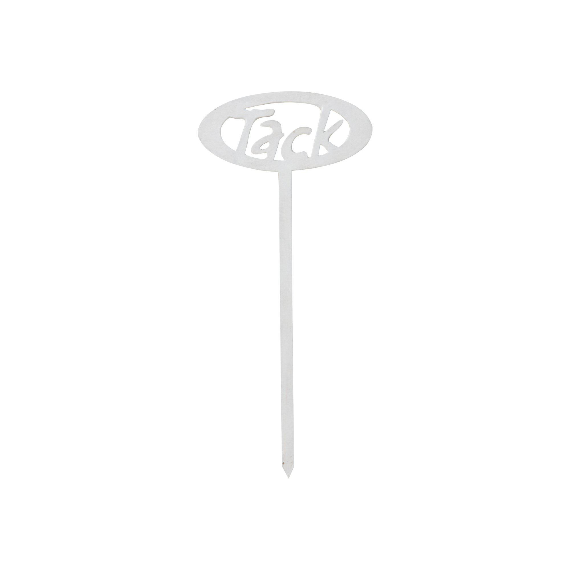 STICKS Thank You White - White - 20cm