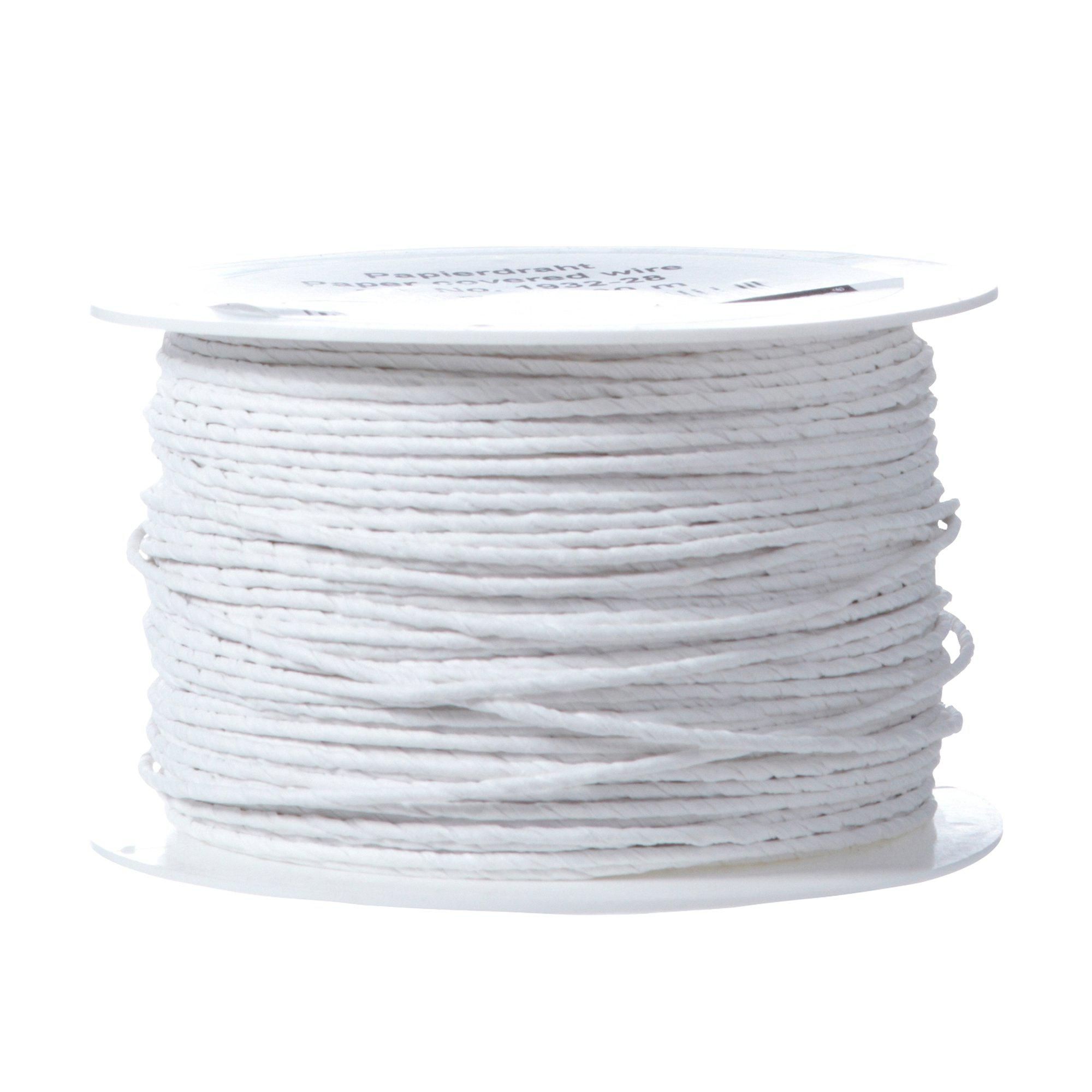 PAPER Coated String White - White - 2mm