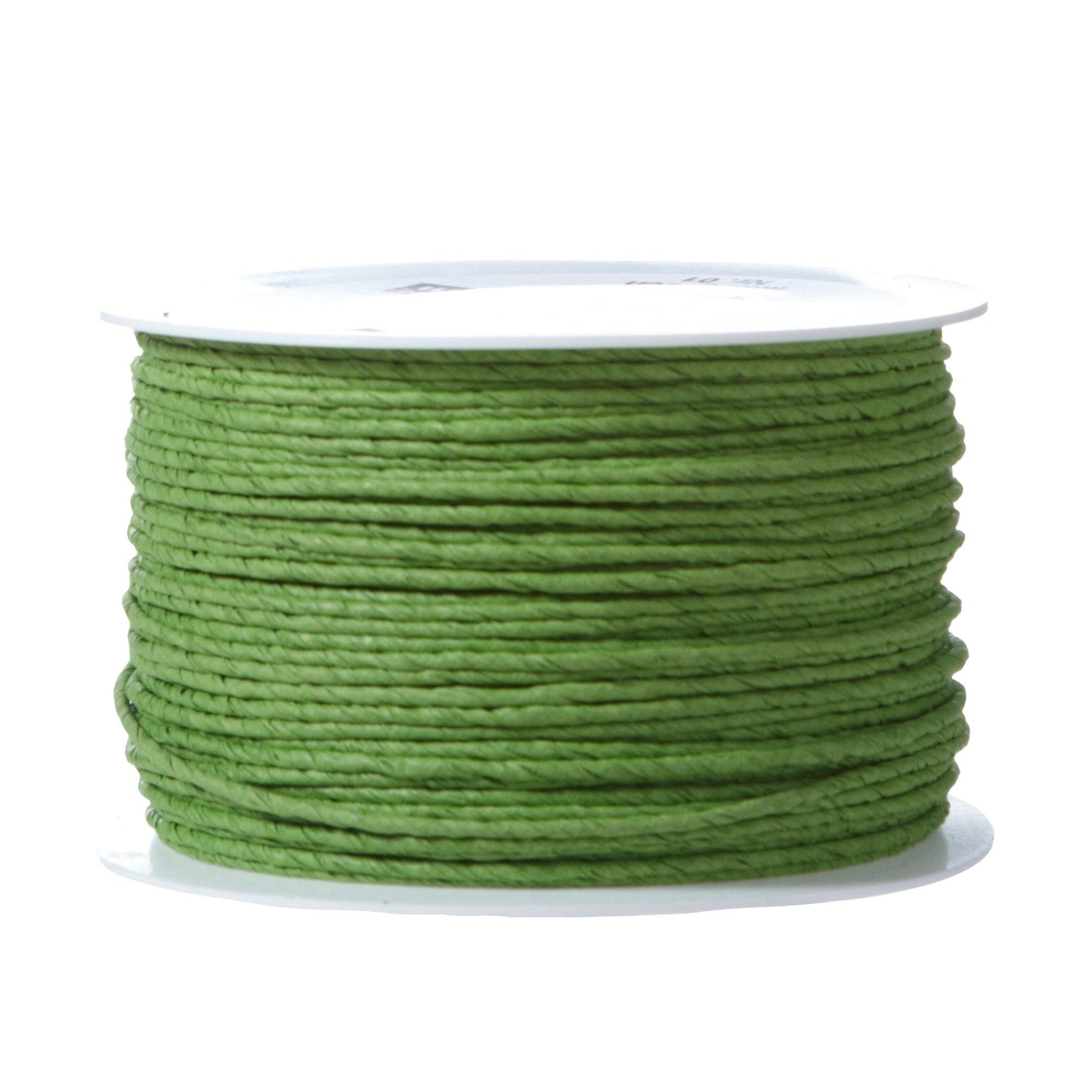 PAPER Coated String Green - Green - 2mm