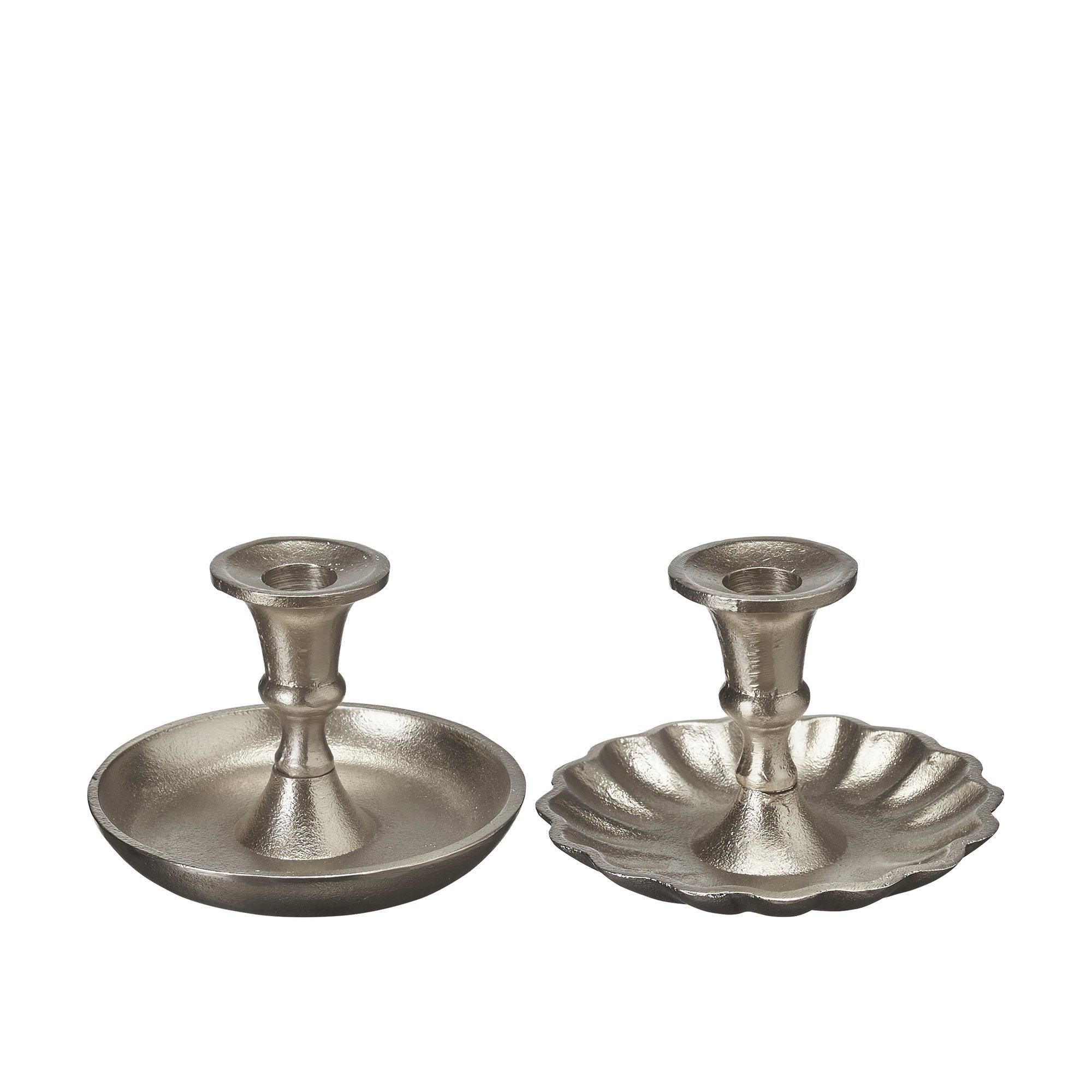 RAJNI Candle Holder Mix Champagne - Champagne - 13x9cm
