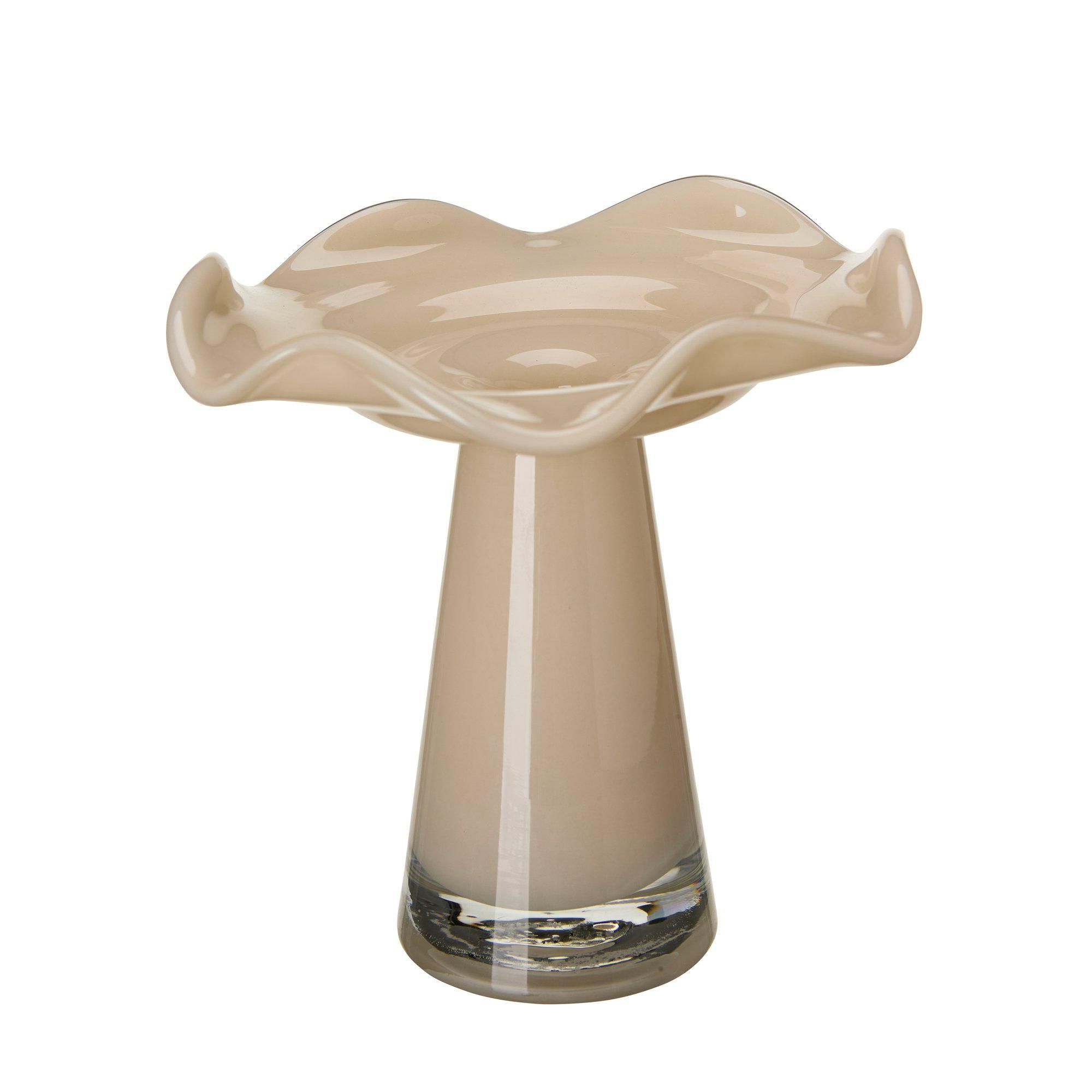 BARBRO Vas Beige - Beige - 18x17cm