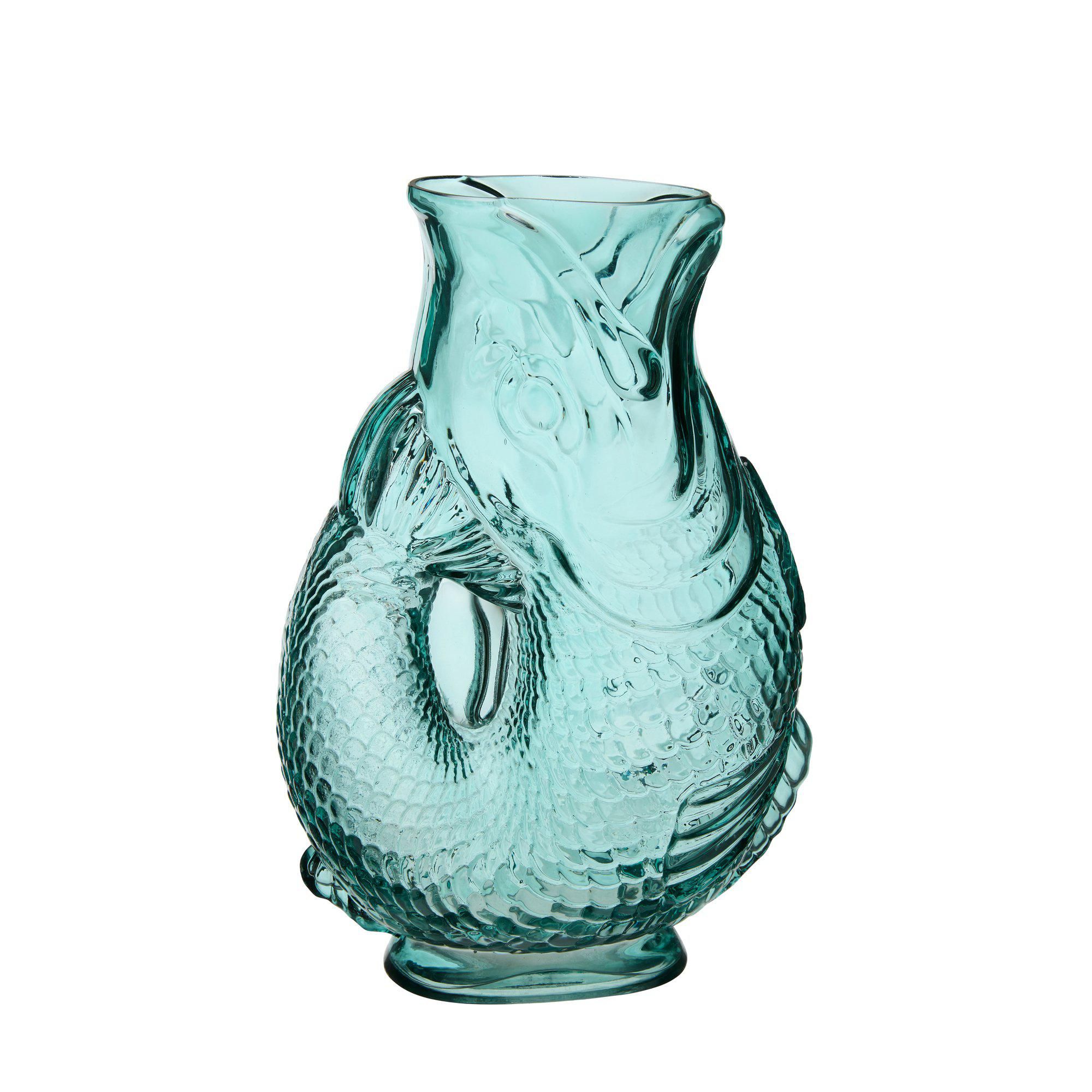 JENNIFER Vase Aqua - Aqua - 20x13x30cm