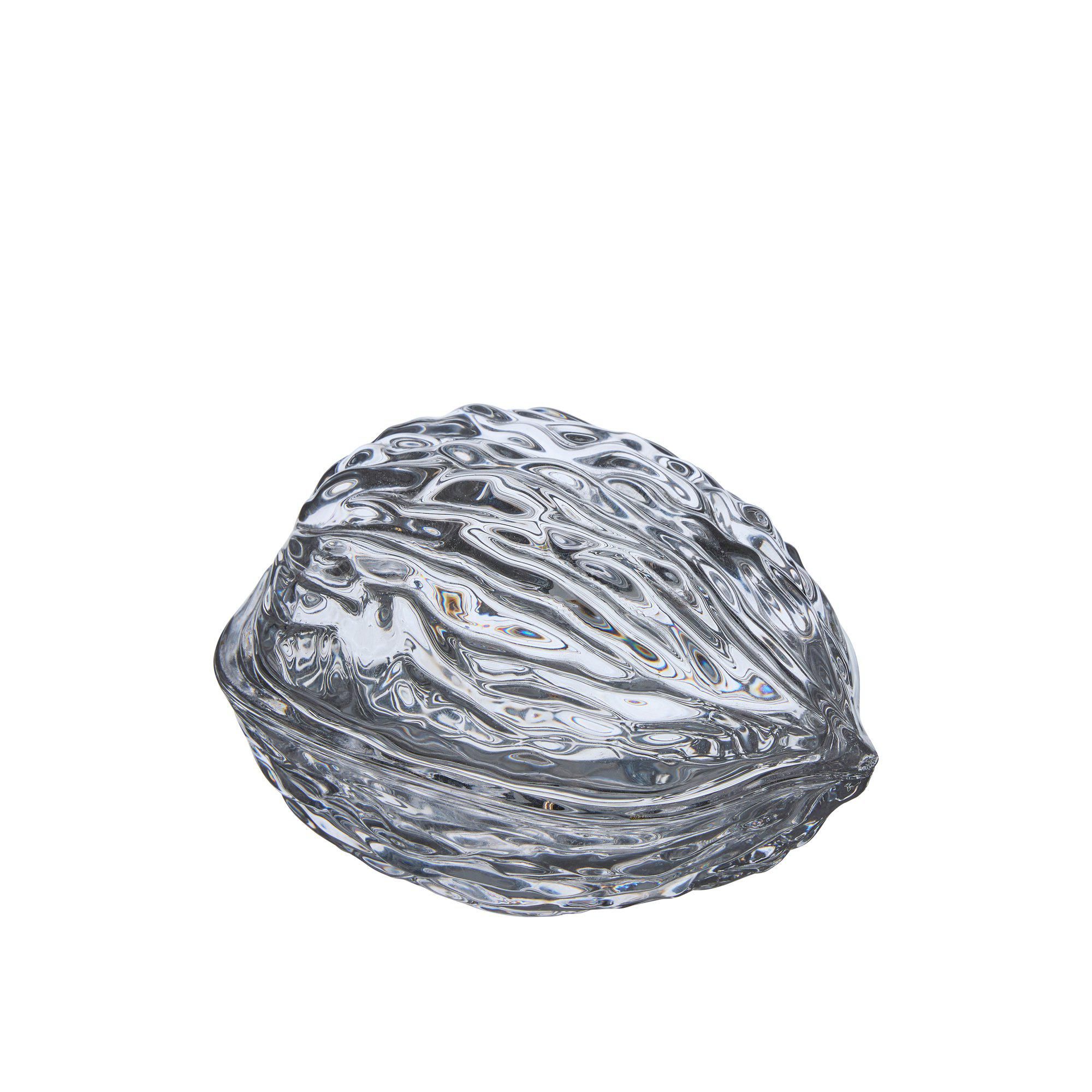 WALNUT Jar Clear - Clear - 14x11x9cm