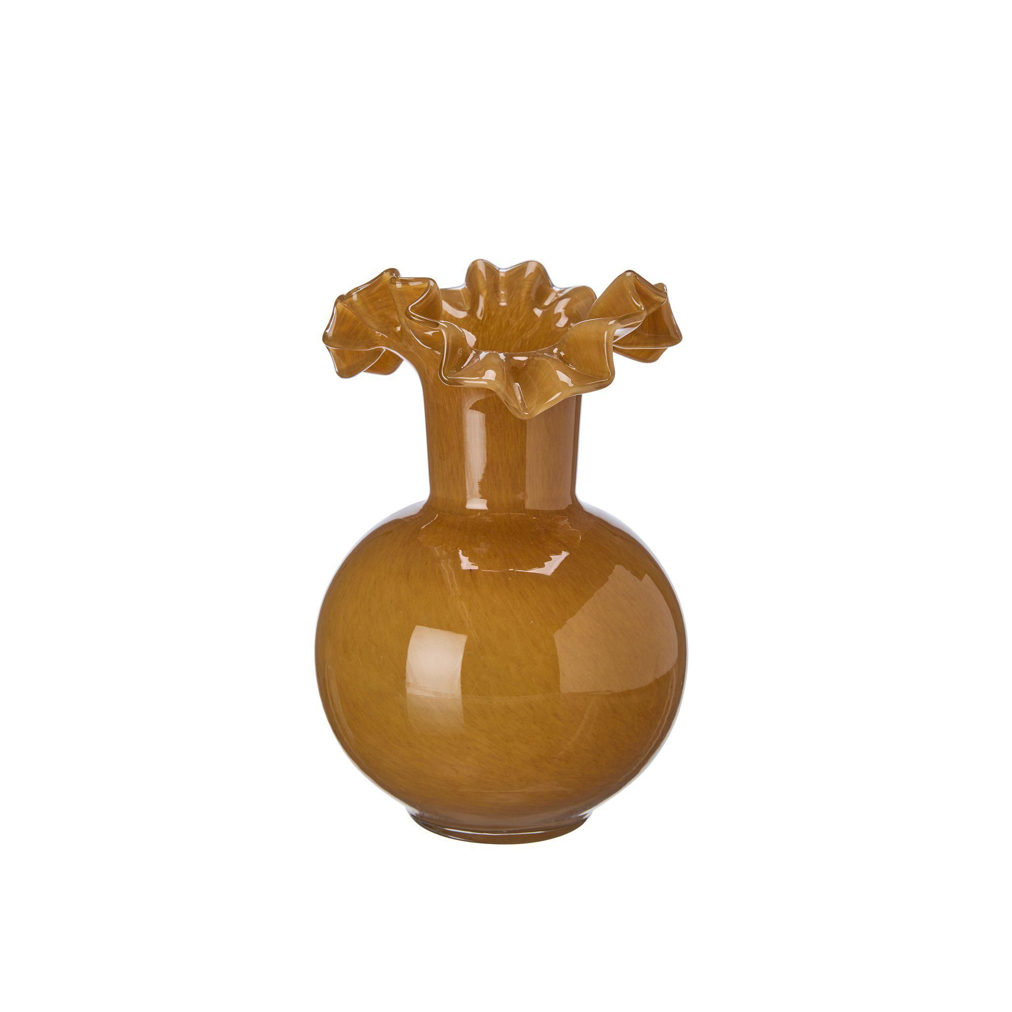 GINA Vase Amber - Amber - 16x23cm