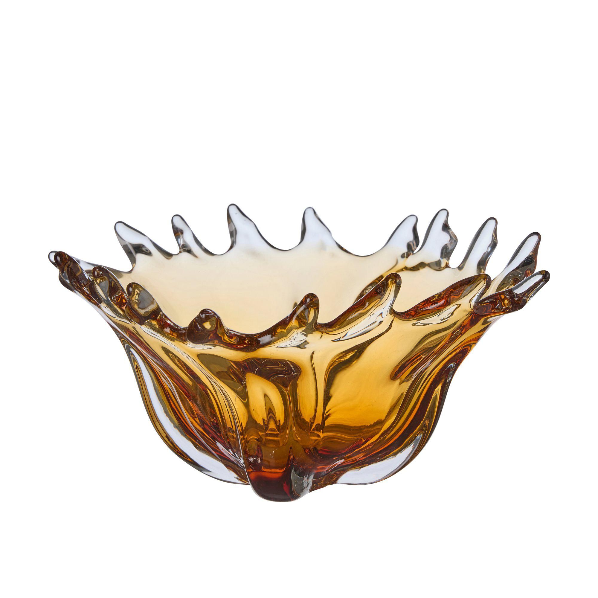 GINA Bowl Amber - Amber - 31x15cm