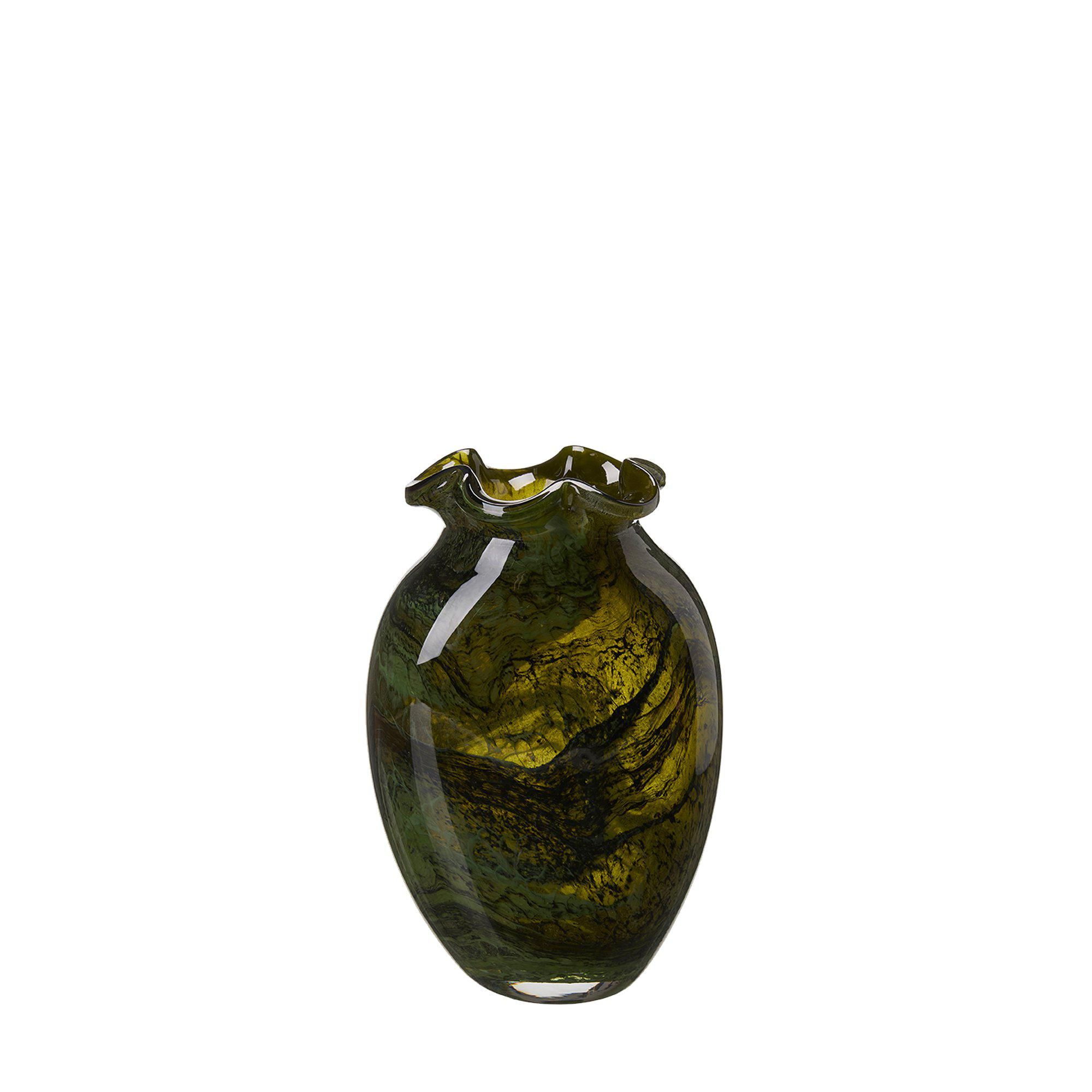 ZOE Vase Green - Green - 19x28cm