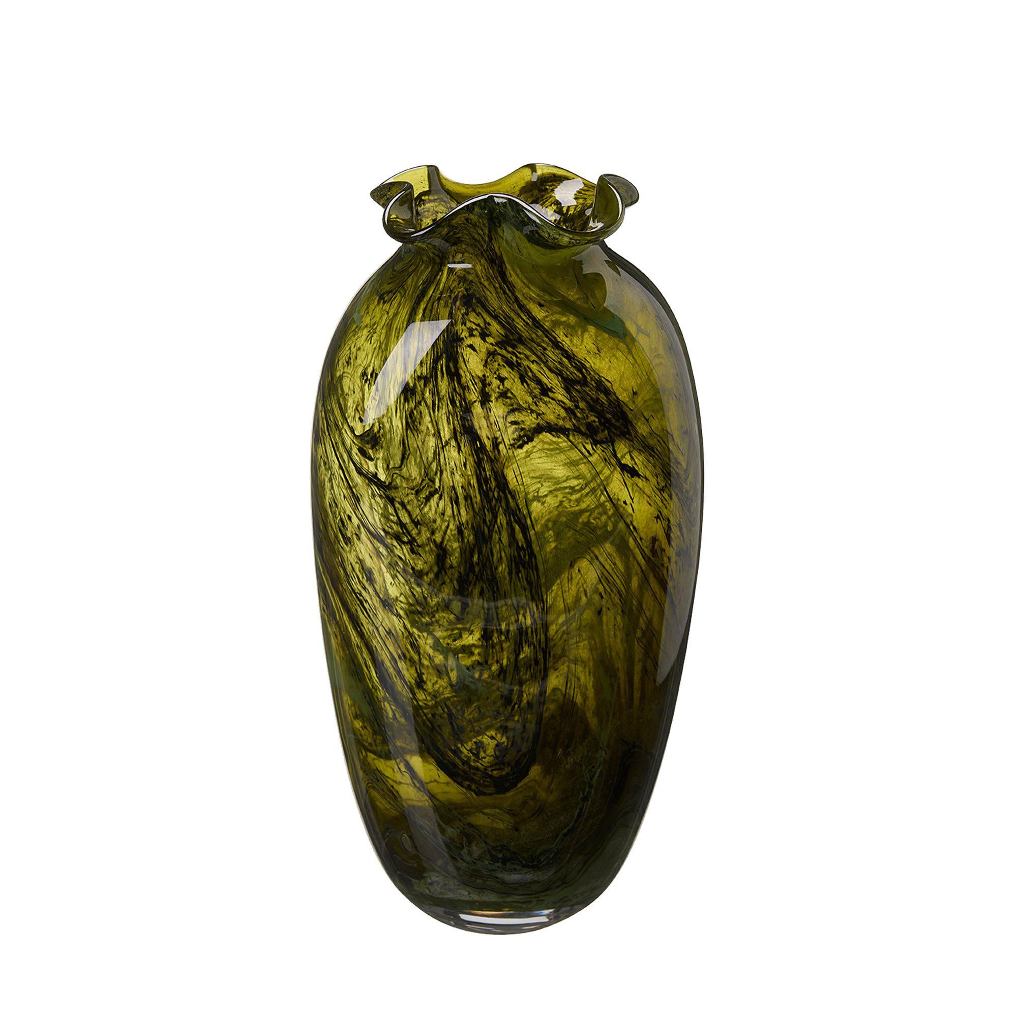 ZOE Vase Green - Green - 21x43cm
