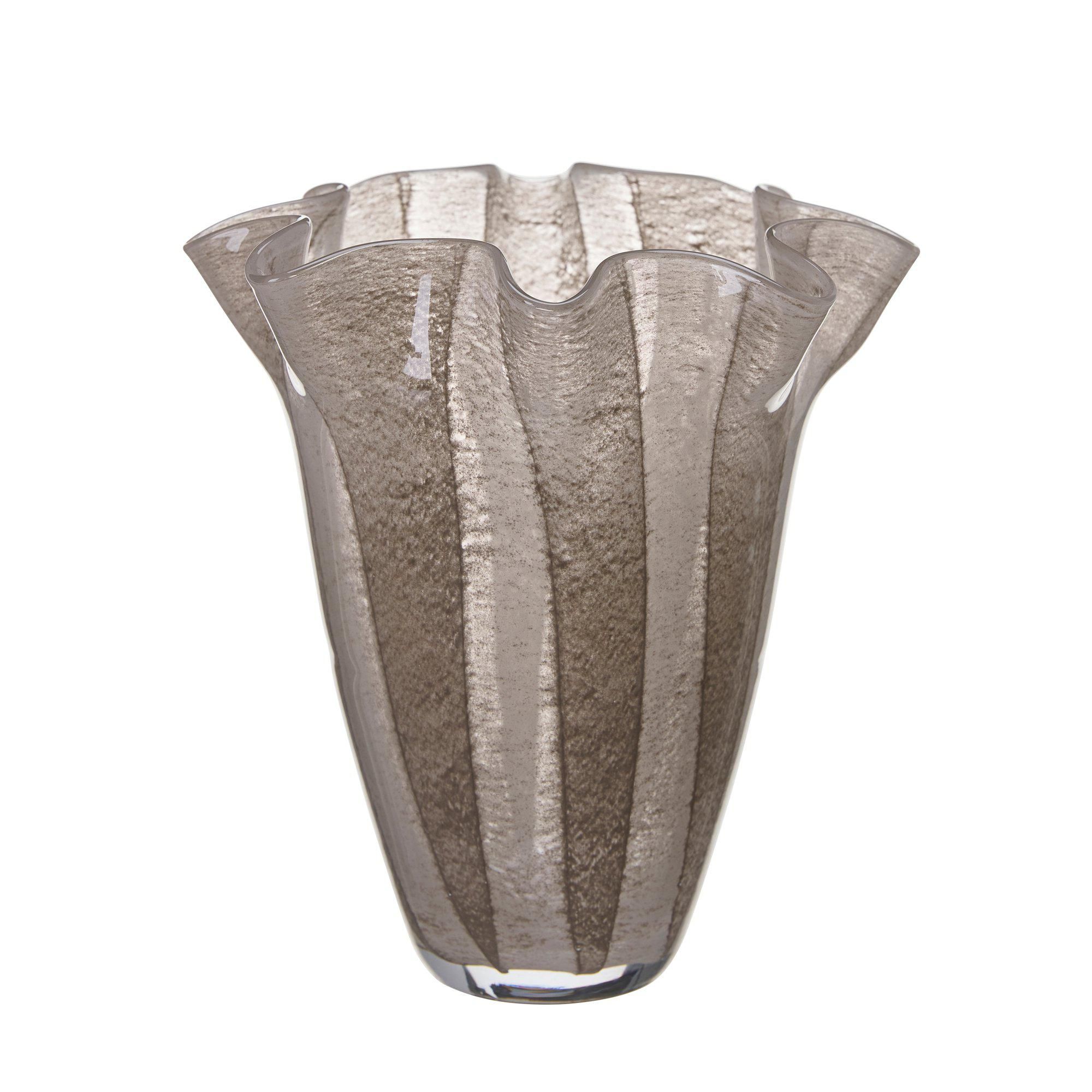 SAFIRA Vase Brown - Brown - 20x20cm