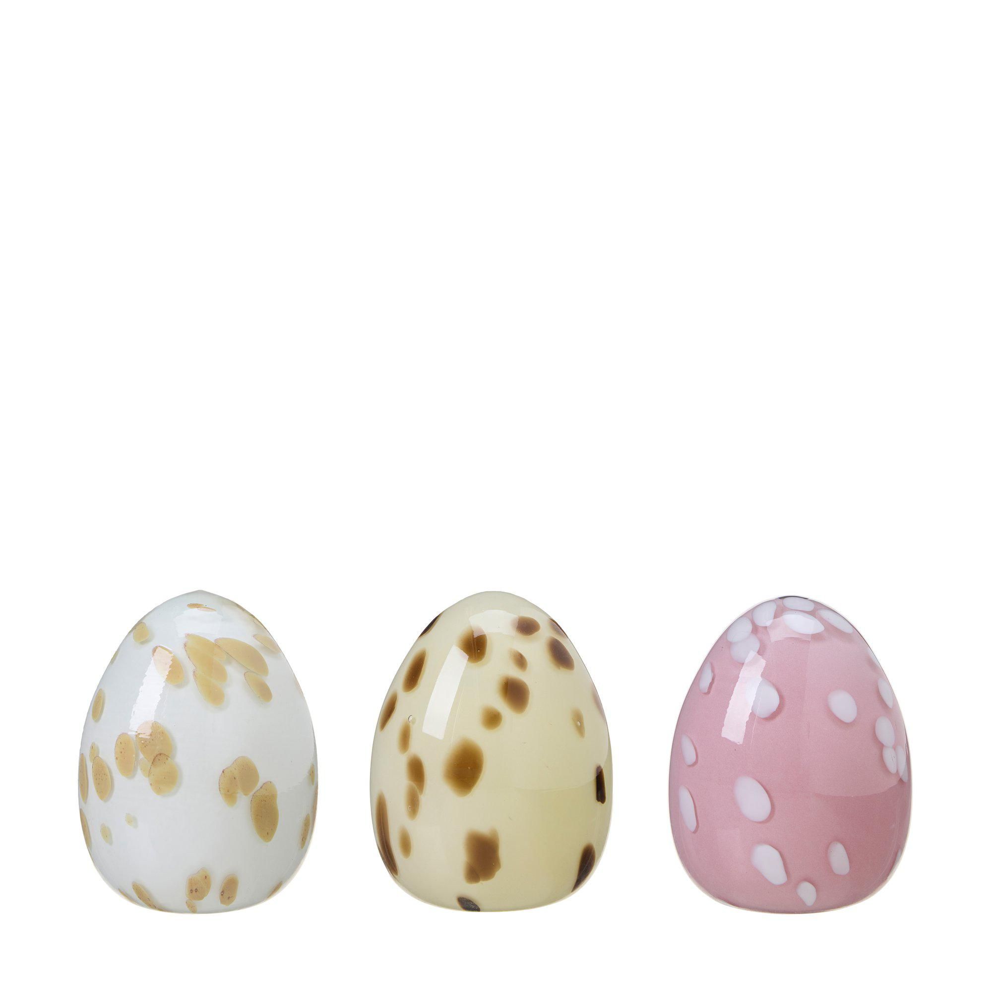 TUA Ägg Mix Vit, Gul, Rosa - Vit, Gul, Rosa - 9x12cm