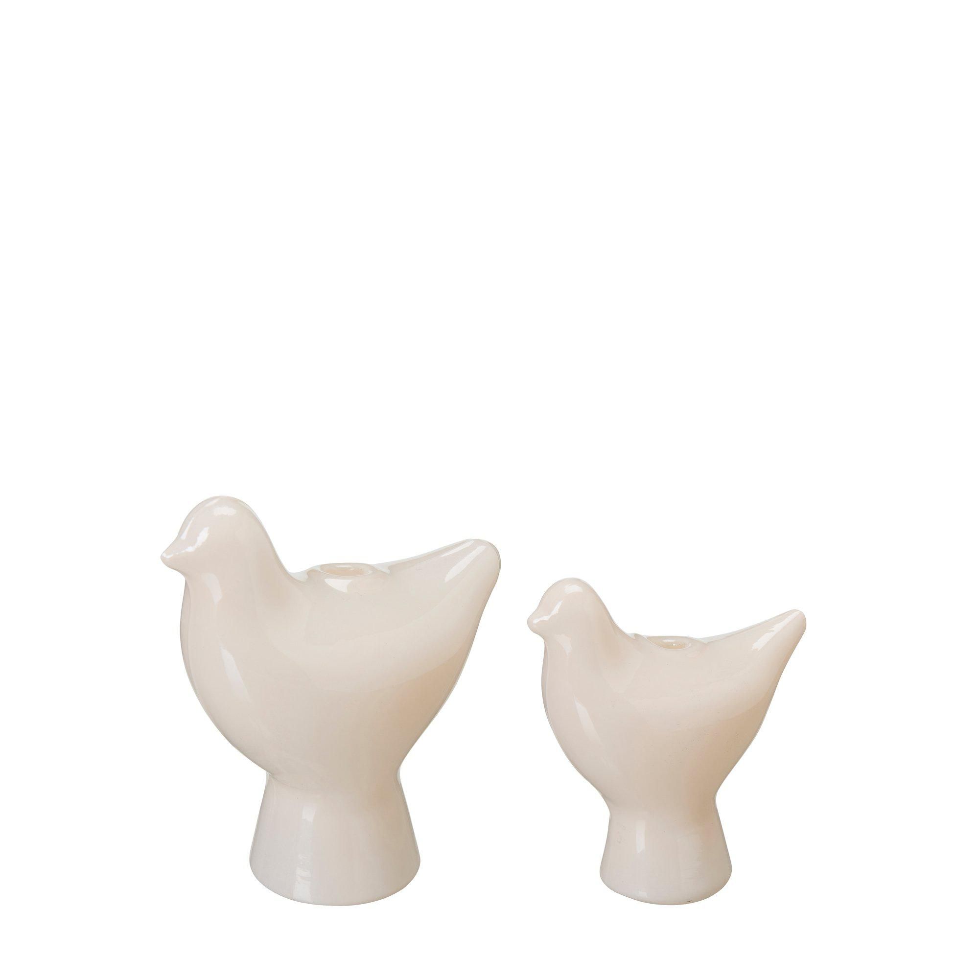 MIKAELA Vas 2/S Vit - Vit - 10x5x11 8x4x9cm