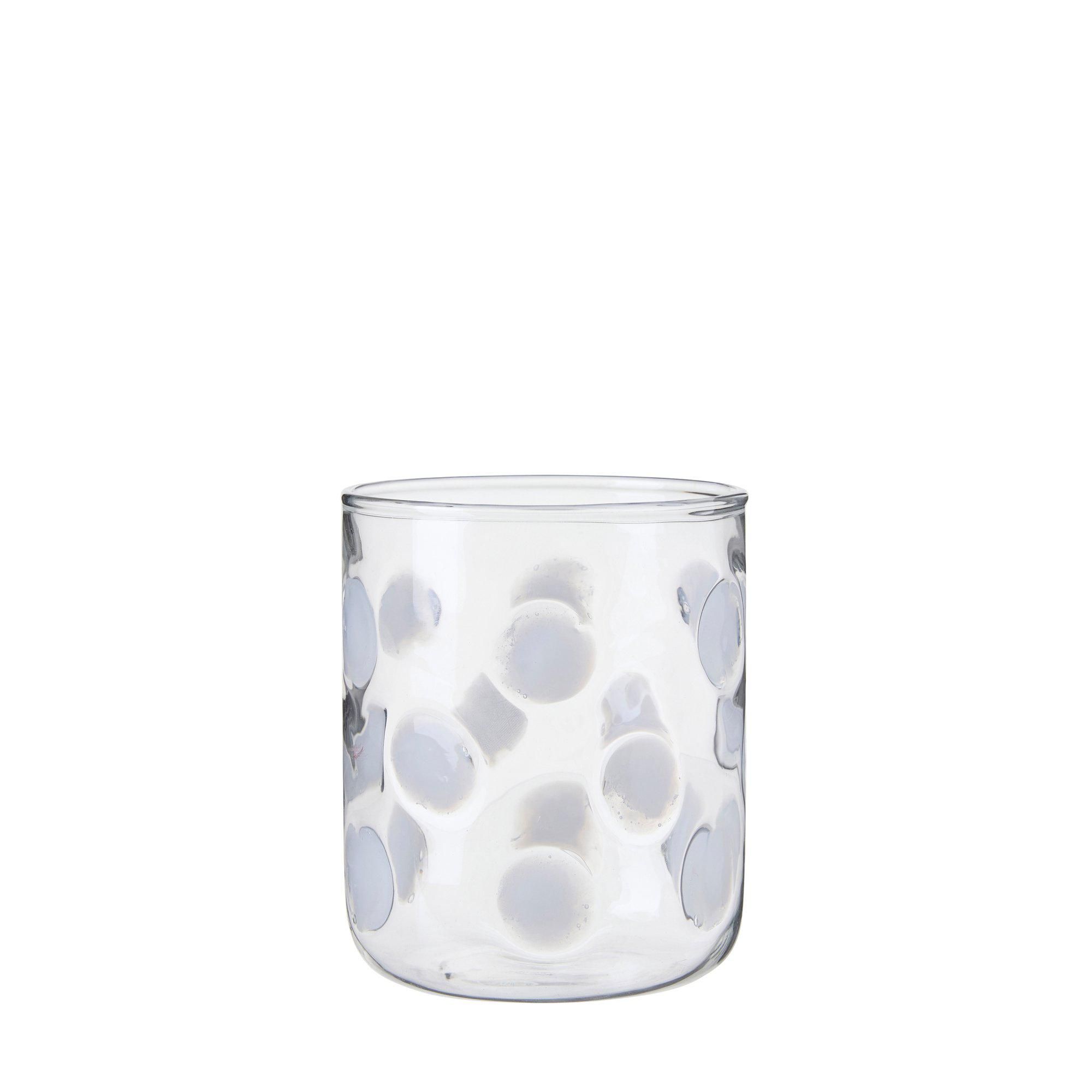 CLEO Tumbler Clear/White - Clear/White - 8x10cm