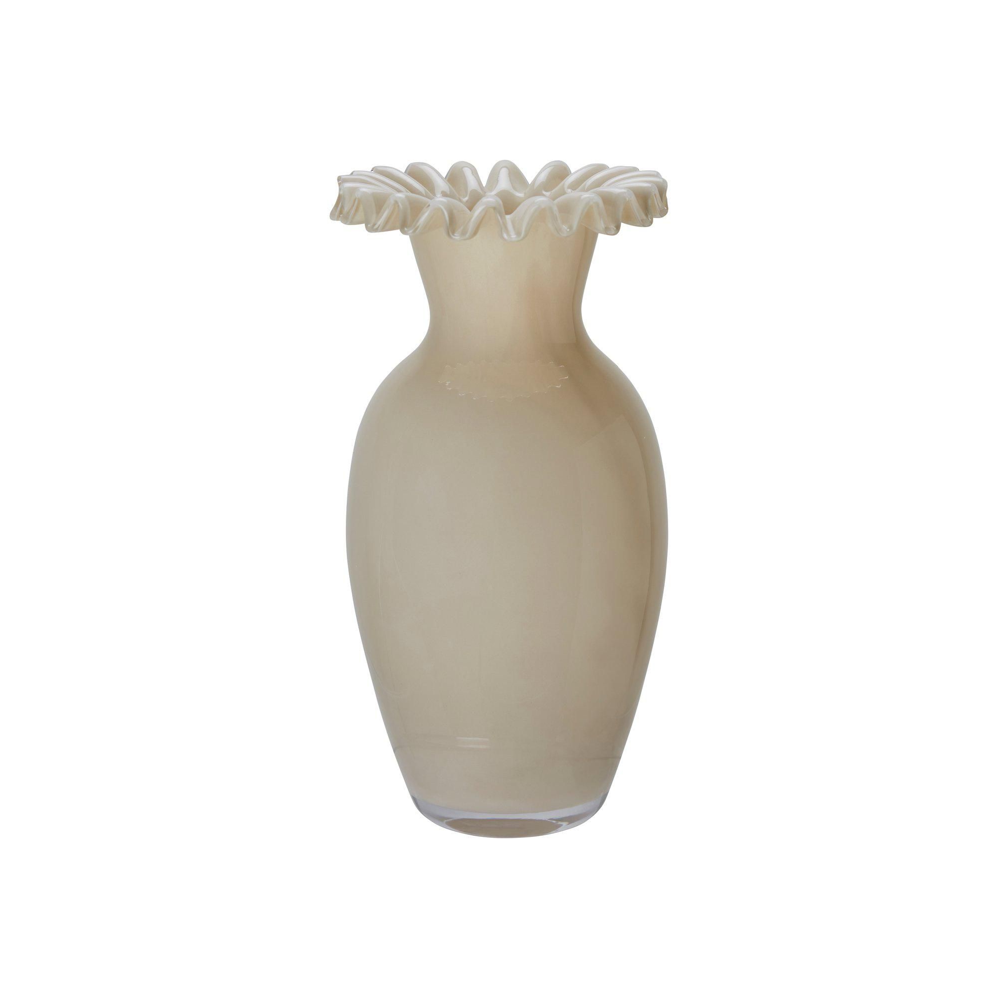 NOELIA Vase Beige - Beige - 16x29cm