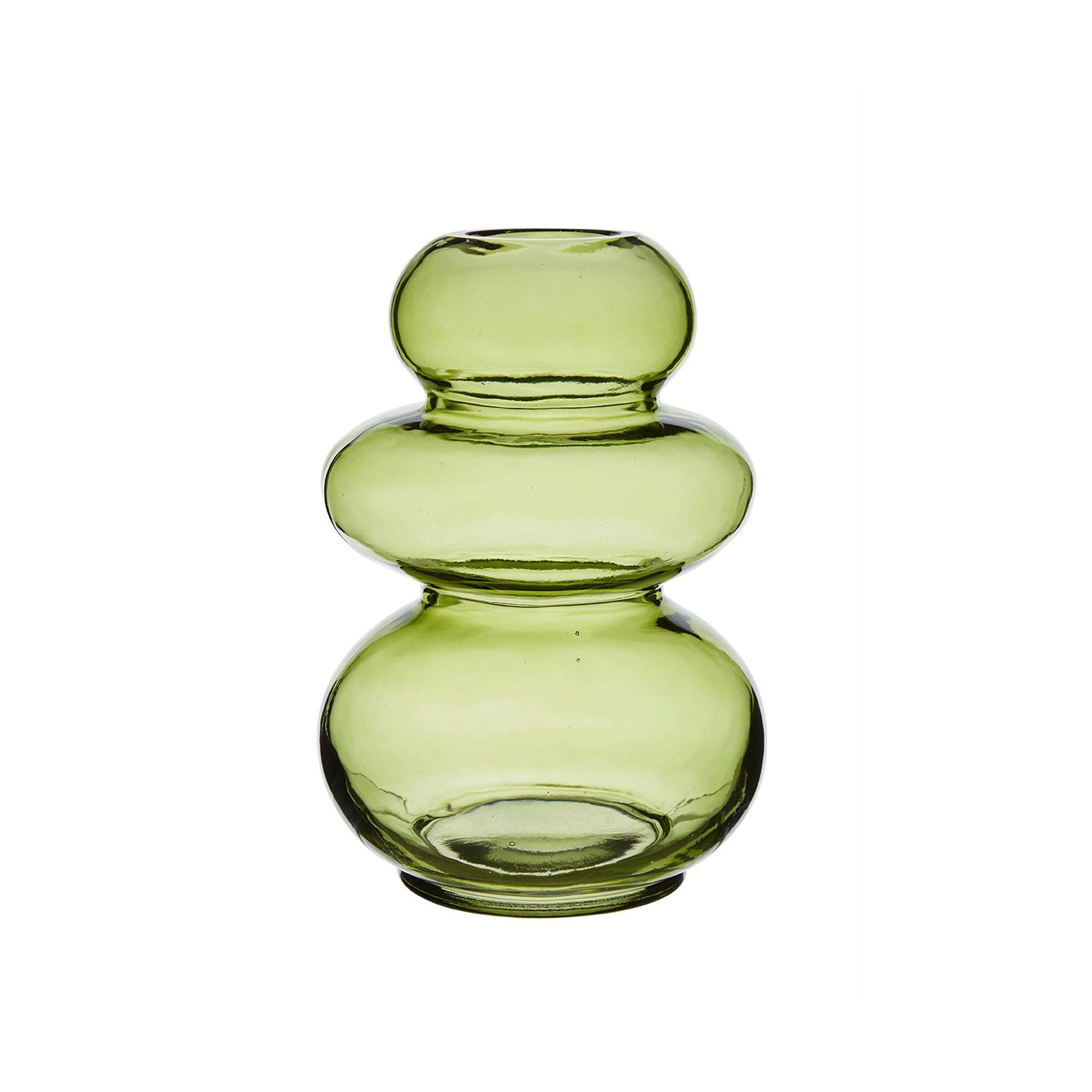 BOLLIE  Vase Green - Green - 14x20cm