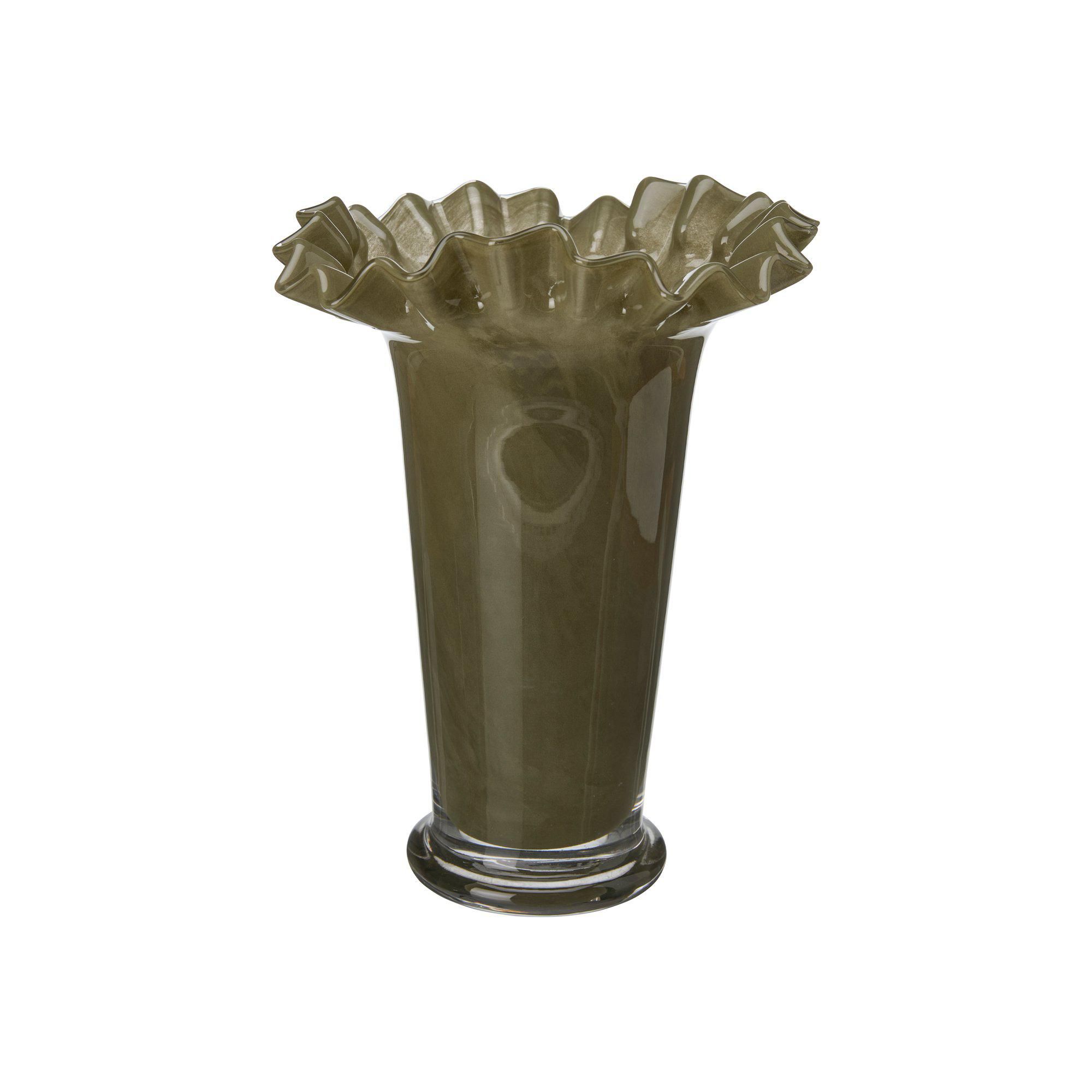 HATTIE Vase Green - Green - 23x31cm