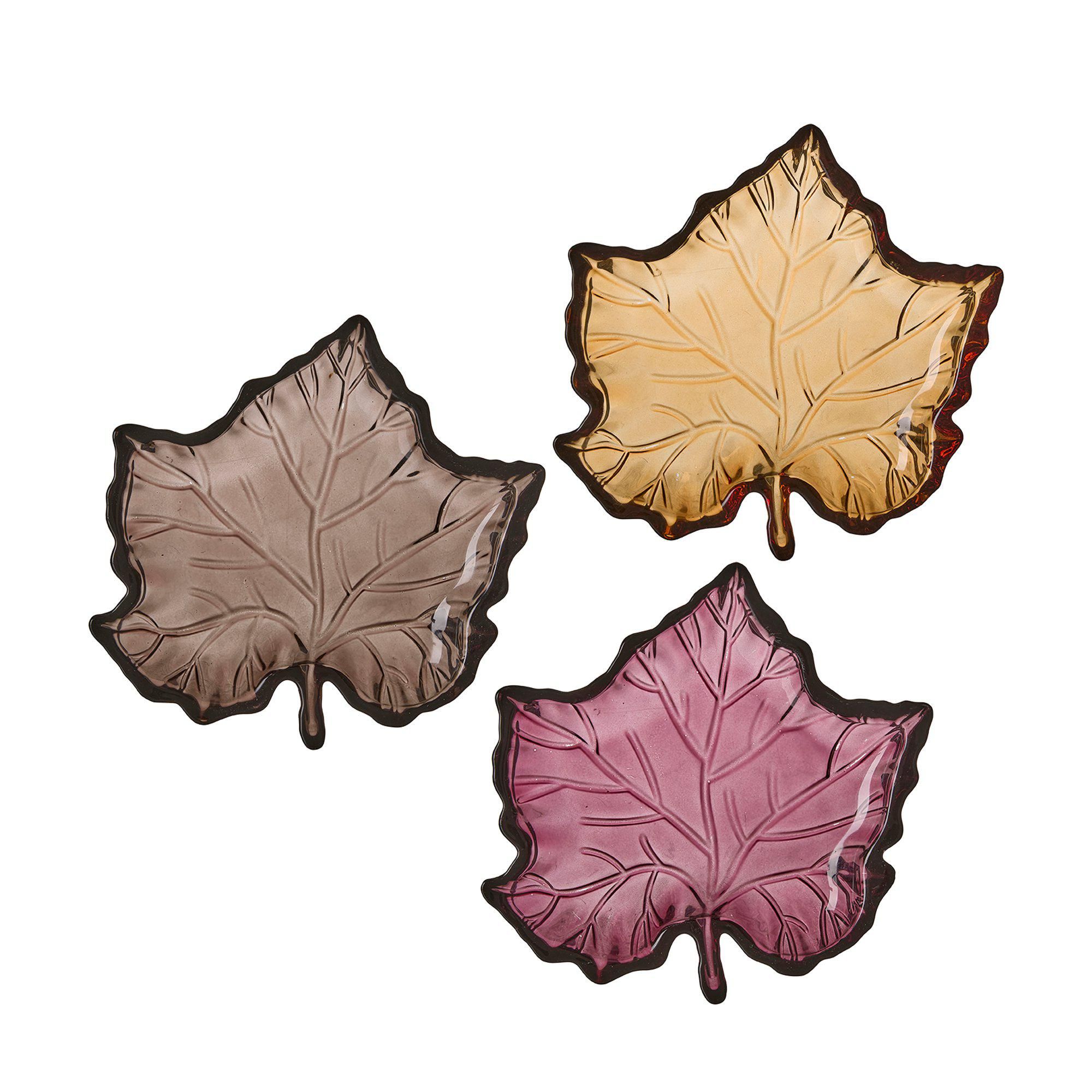 LÖV Fat Mix Brun, Bärnsten, Lila - Brun, Bärnsten, Lila - 17x2x17cm
