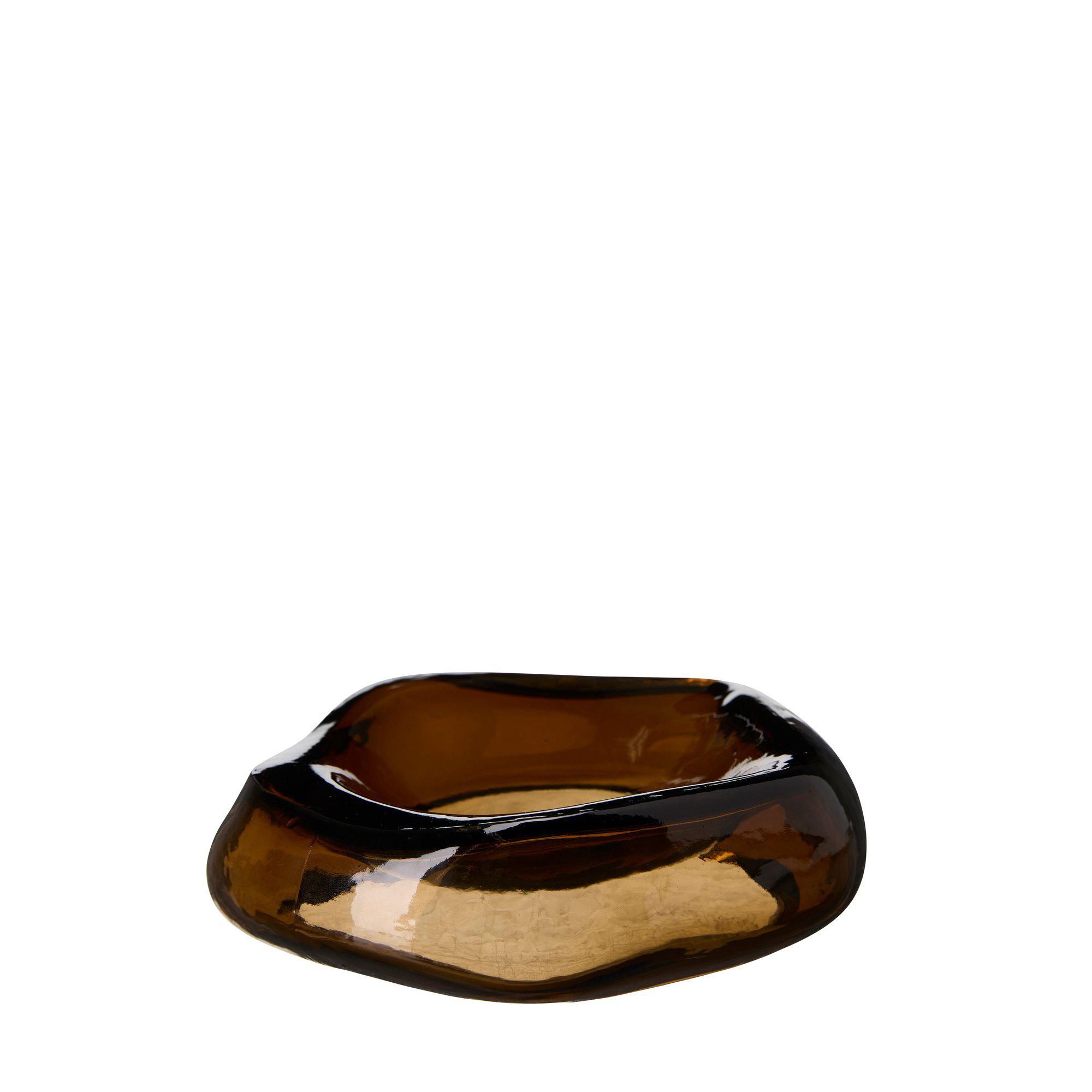 ZILLA Tray Amber - Amber - 20x20x6cm