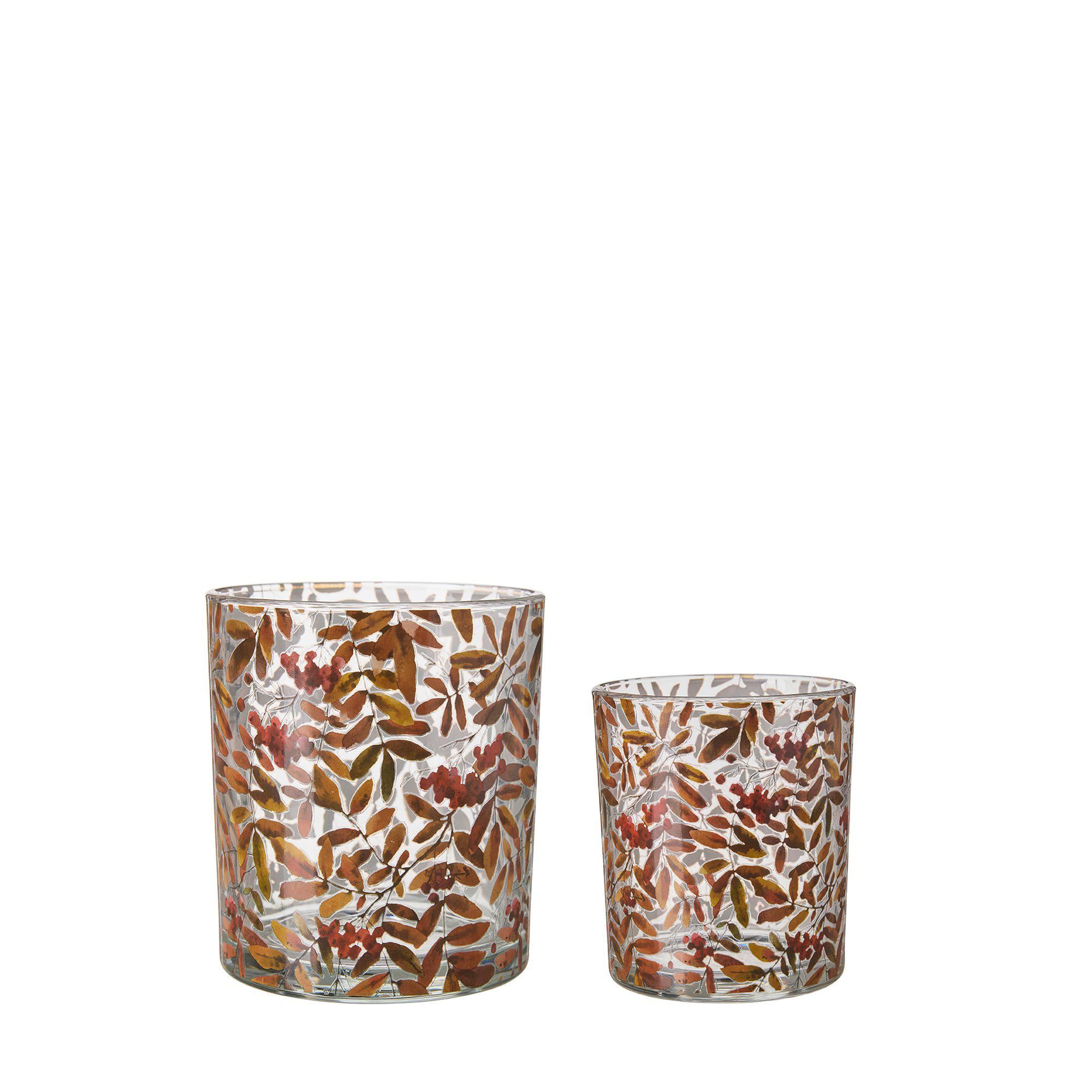 LANTERN Leaf S/2 Multi - Multi - 11x13 9x10cm