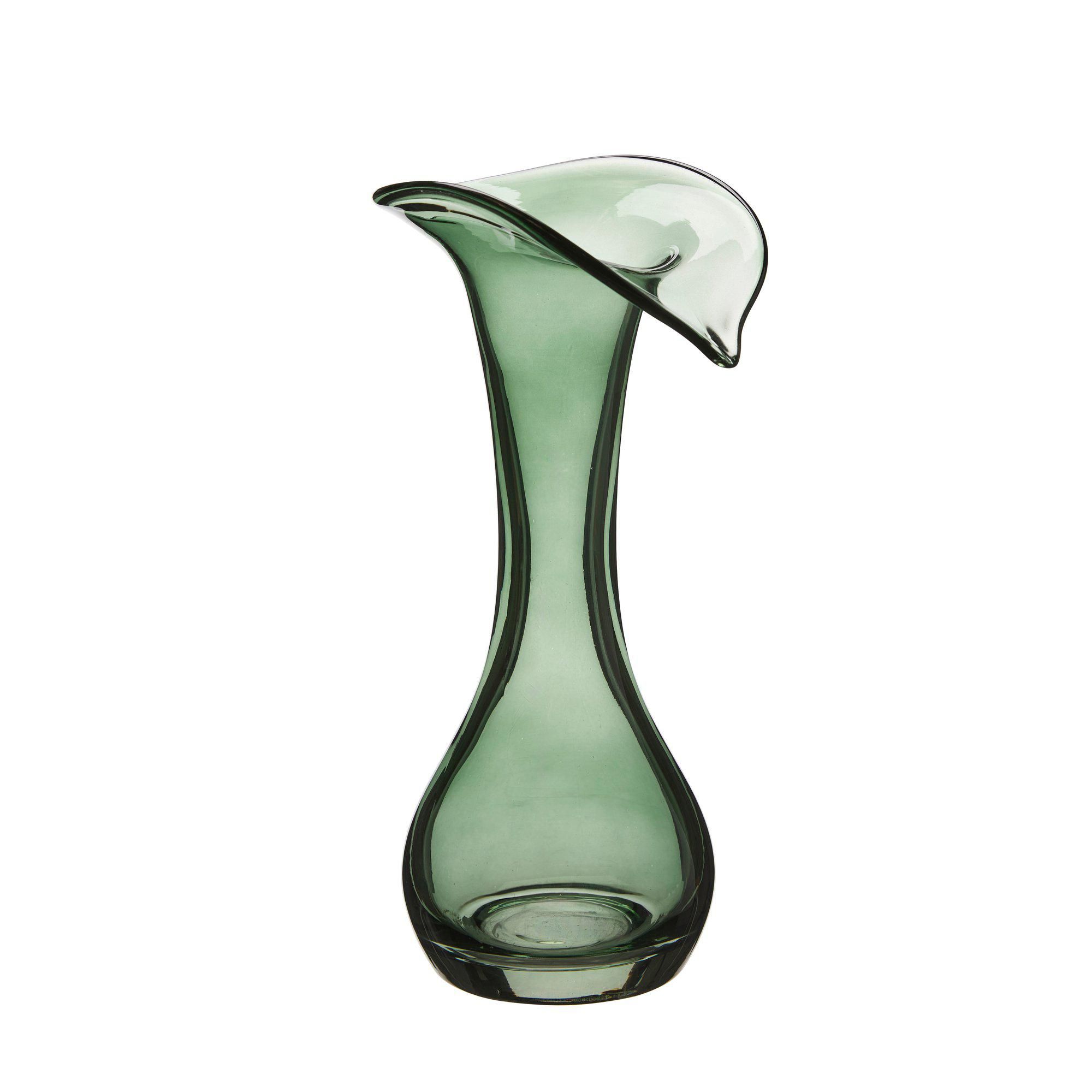 DALIA Vase Green - Green - 10x25cm