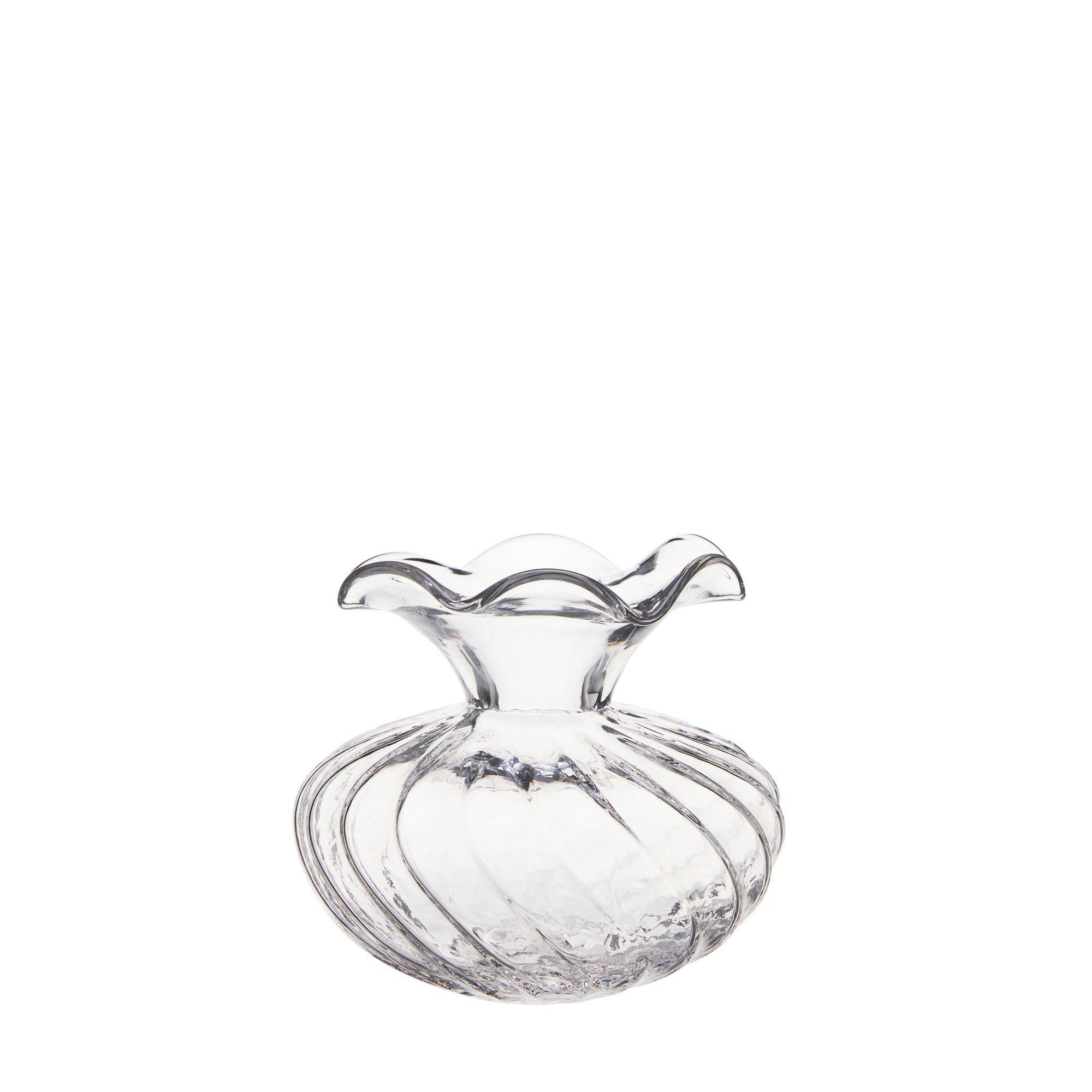 CARA Vase Clear - Clear - 18x16cm