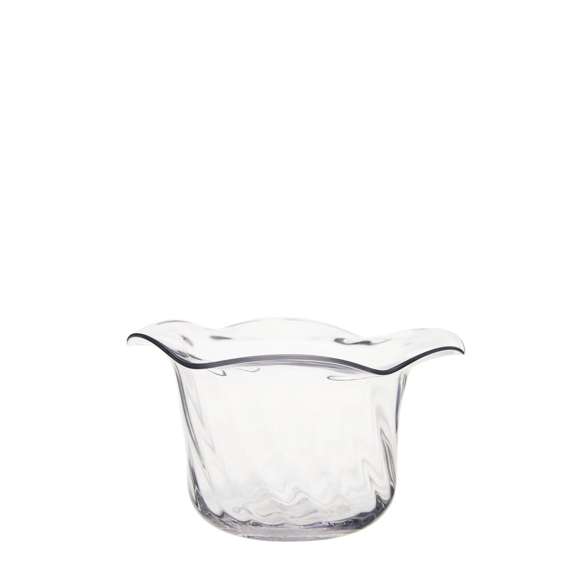 CARA Planter/Bowl Clear - Clear - 22x13cm