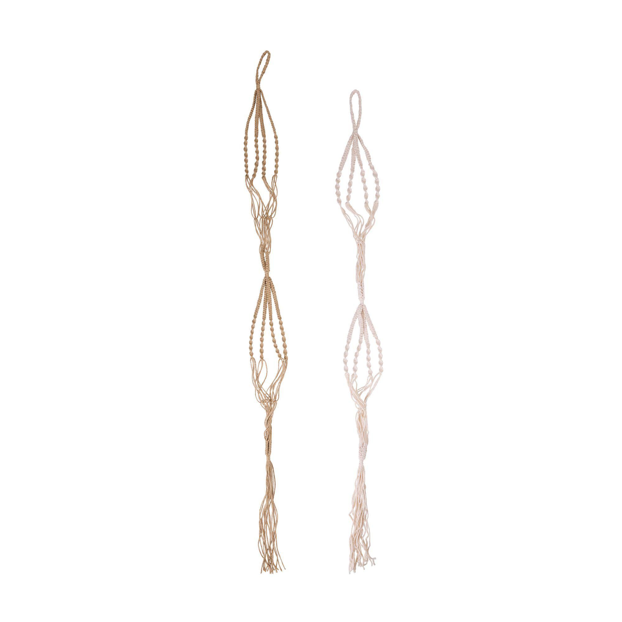 ELLE Hanging pot Double Mix Natural, Offwhite - Natural/Offwhite - 150cm
