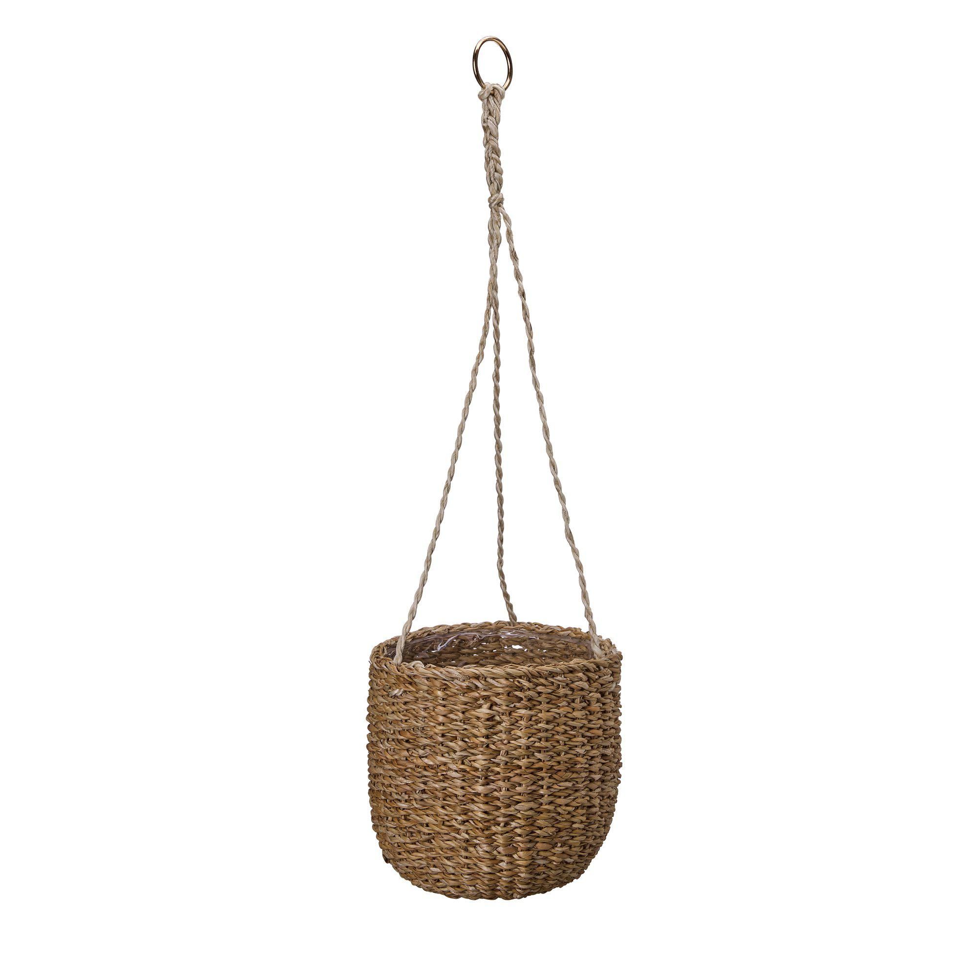 ELLE Hanging Pot Natural - Natural - 20x20 + 50cm
