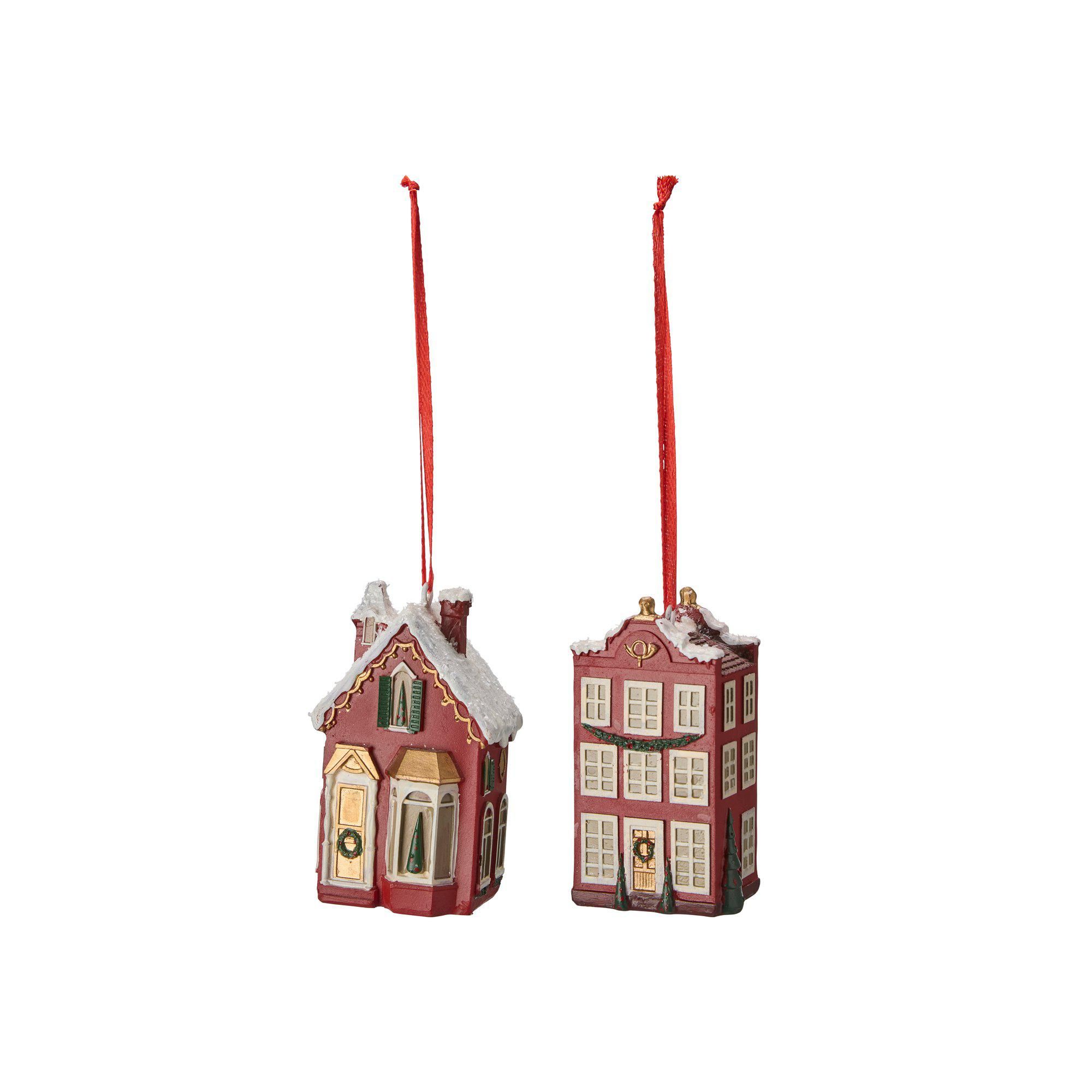HUS Hänge Mix Röd - Röd - 5x4x8 5x5x9cm