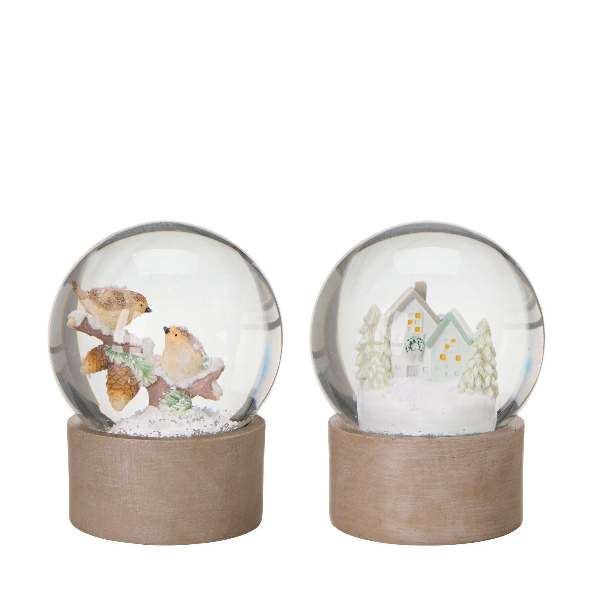 SNÖGLOB Mix Beige/Grön - Beige/Grön - 10x12cm