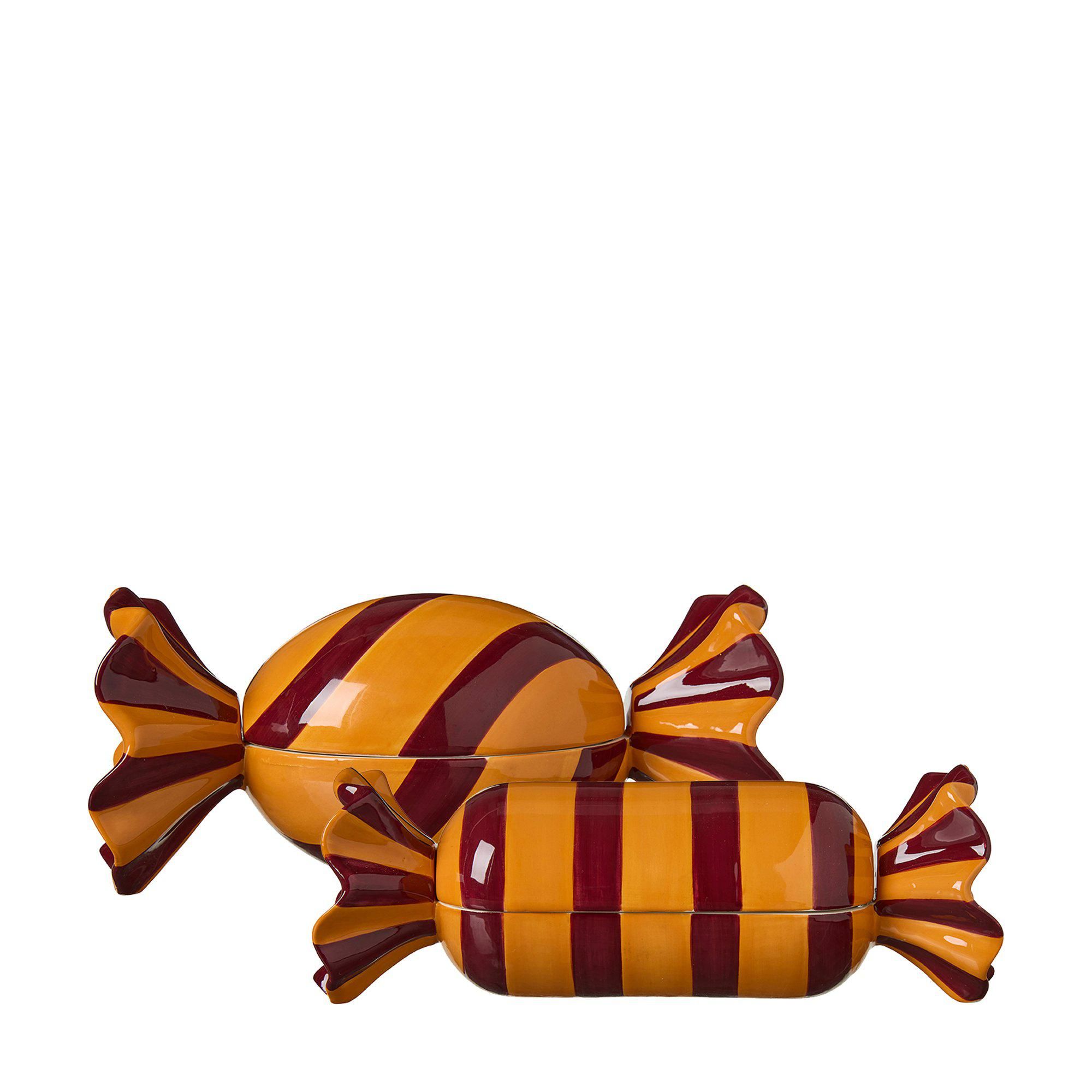 CANDY Ask 2/S Orange/Vinröd - Orange/Vinröd - 21x9x9 21x7x7cm