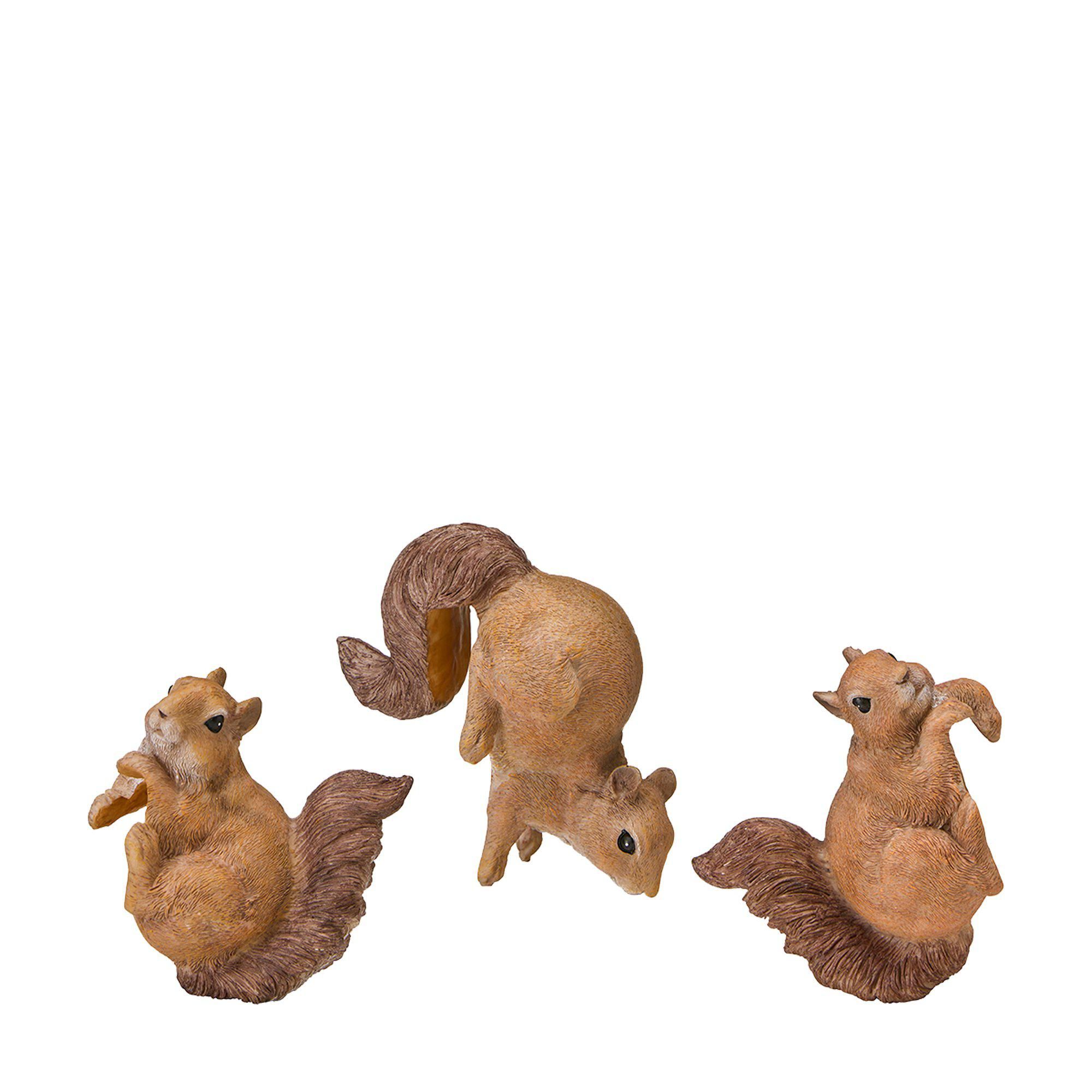 SQUIRREL Hanging Mix Brown - Brown - 7x4x8 cm