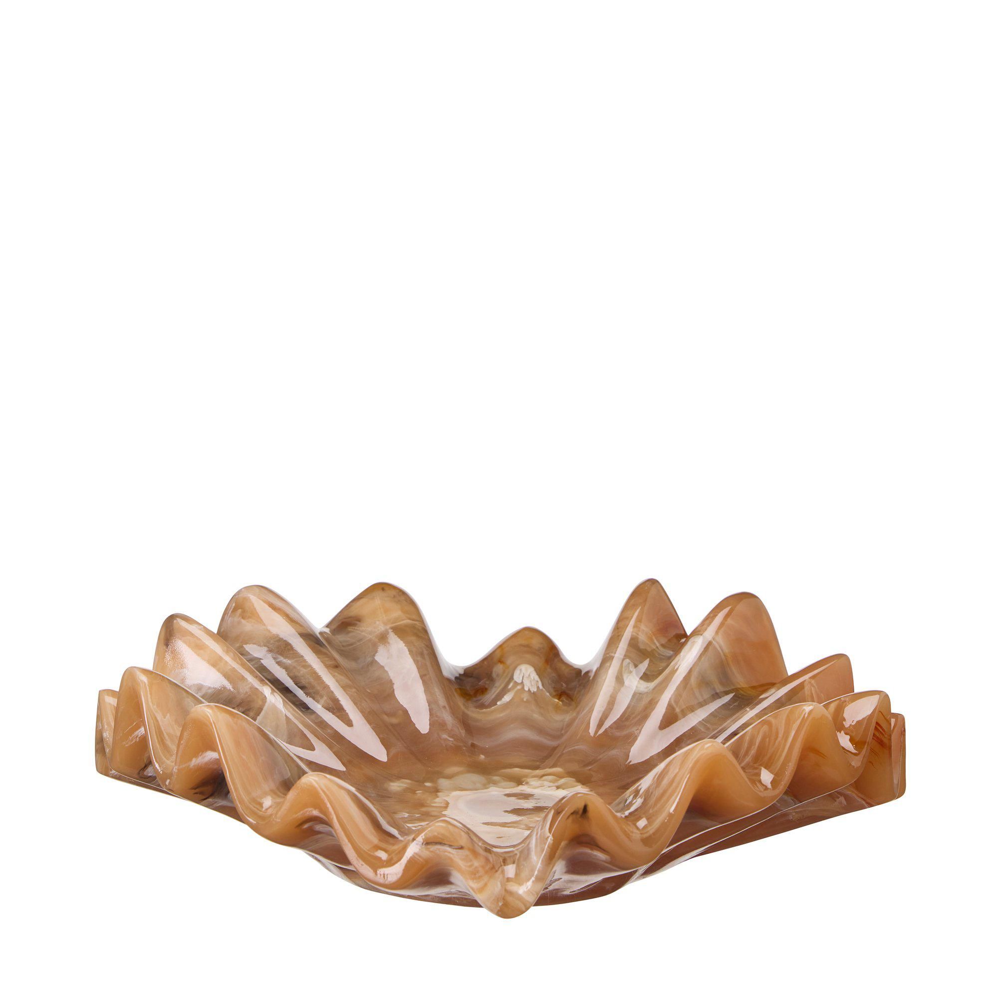 CORDELIA Bowl Brown Melange - Brown Melange - 35x10 cm