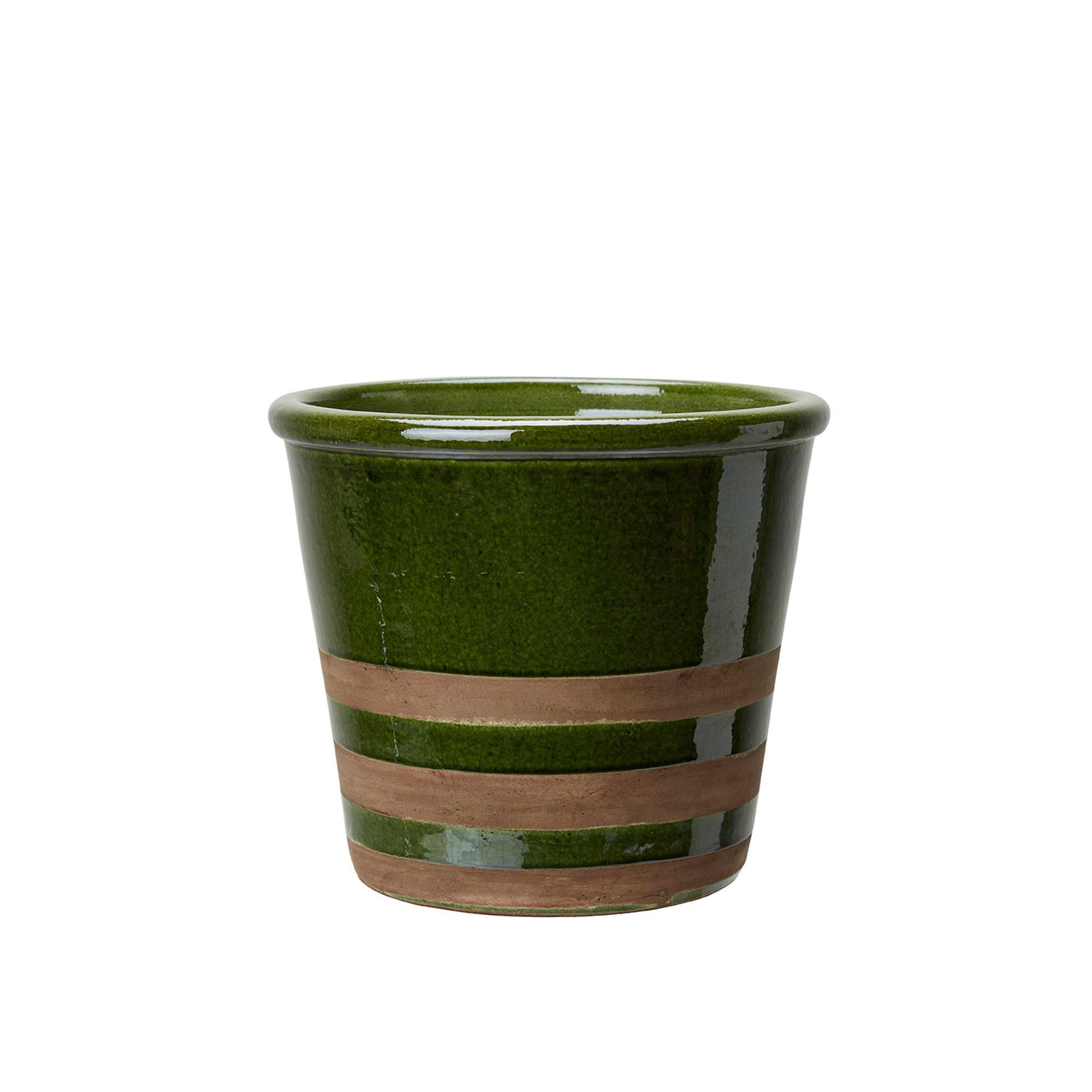 MANUELA Pot Green Melange - Green Melange - 20x20cm