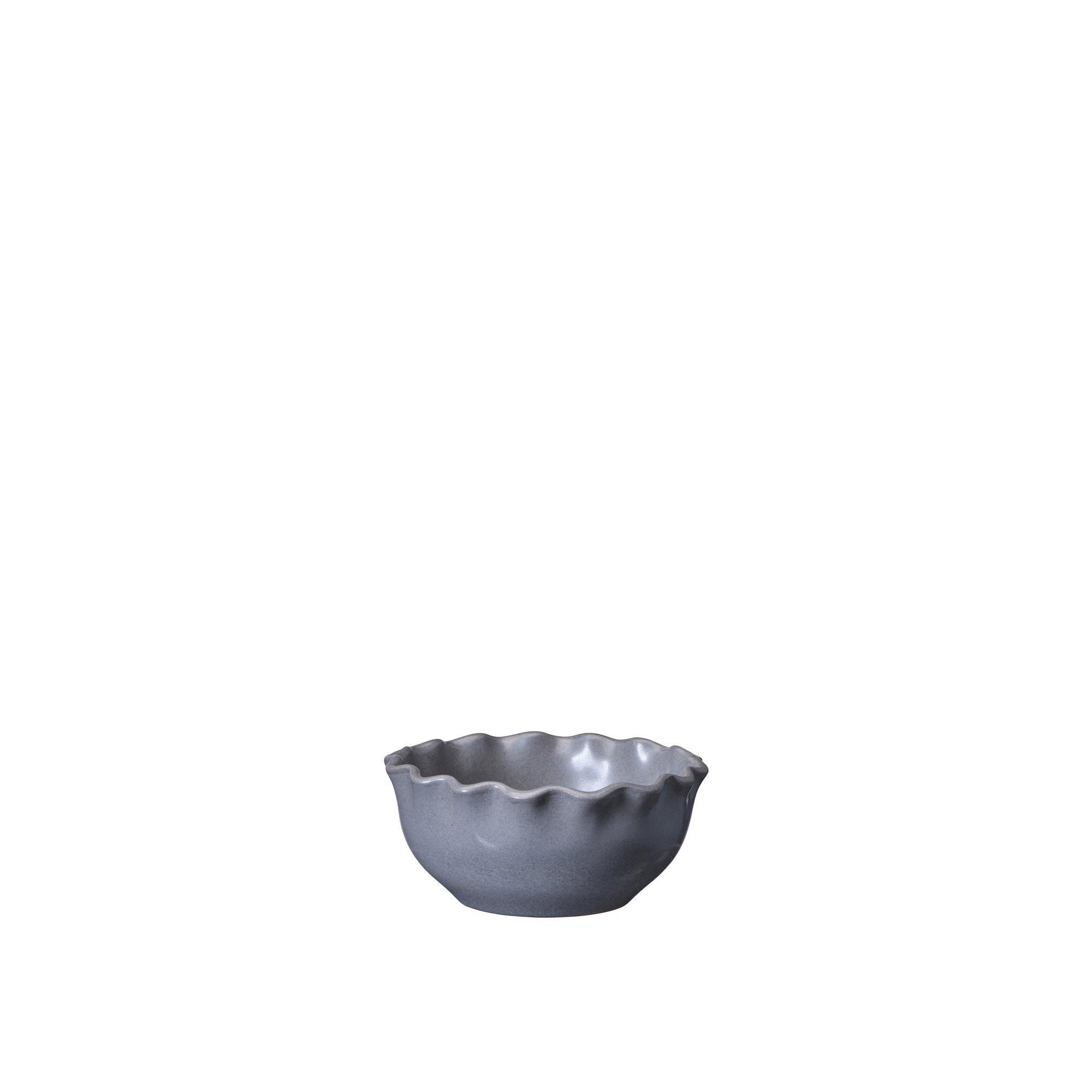 LEONOR Skål Gråmelerad - Grå melerad - 15x7cm