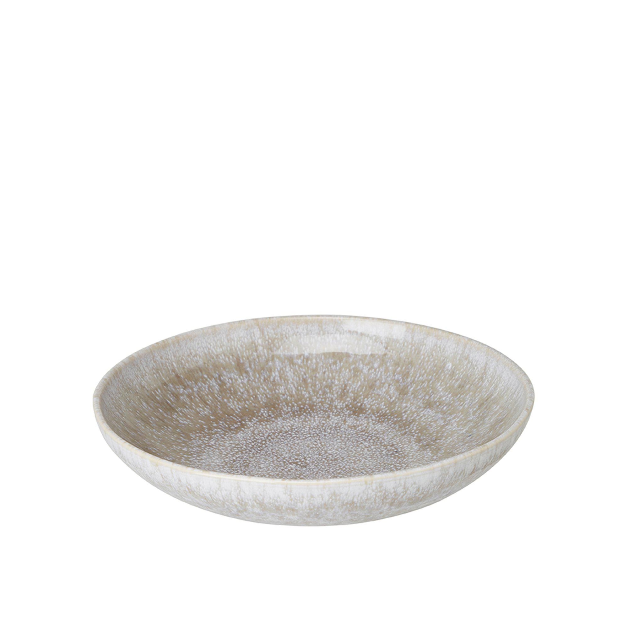 RAQUEL Pasta Plate Grey Melange - Grey Melange - 22x5cm
