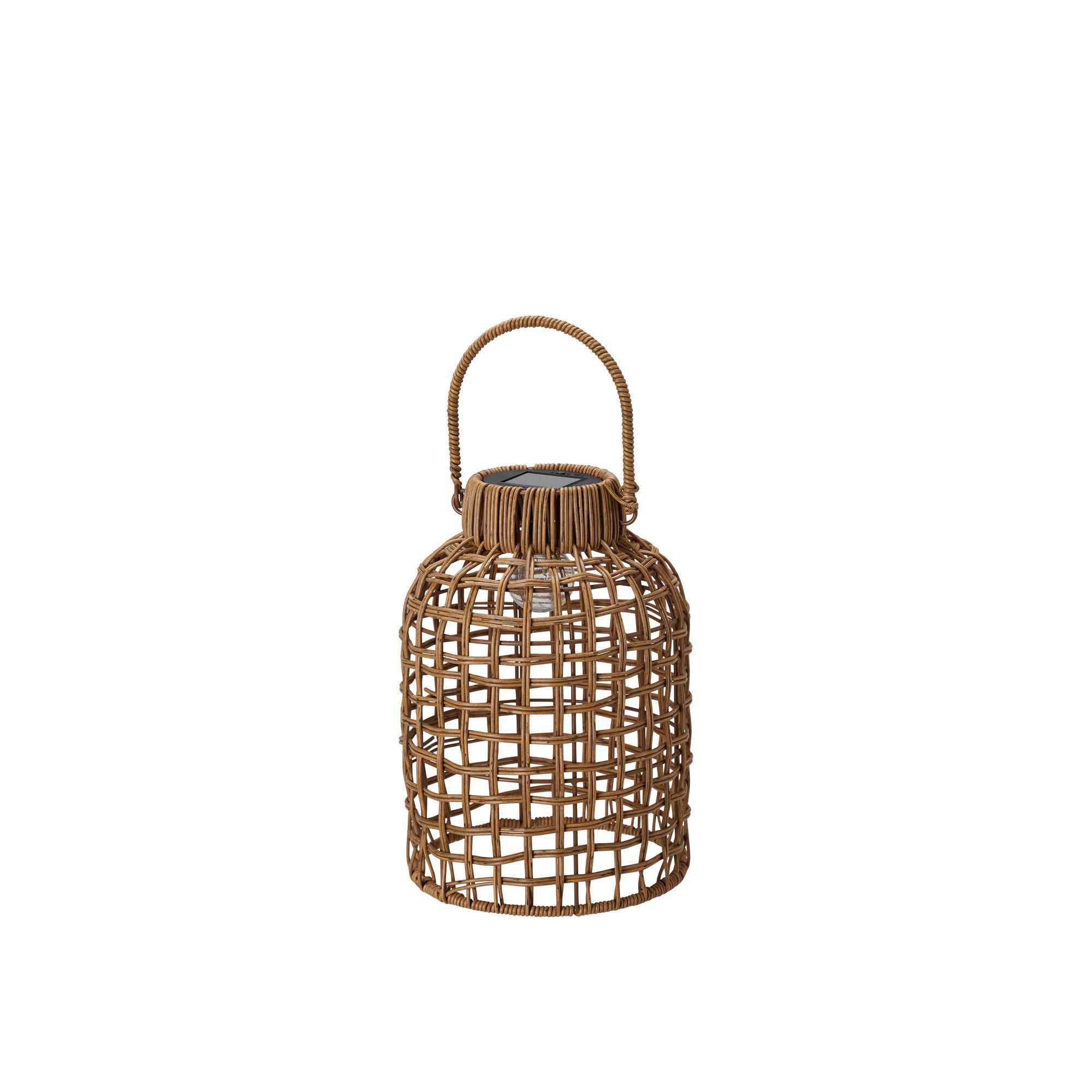DANA Lykta Solcell Natur - Natur - 21x30+14cm