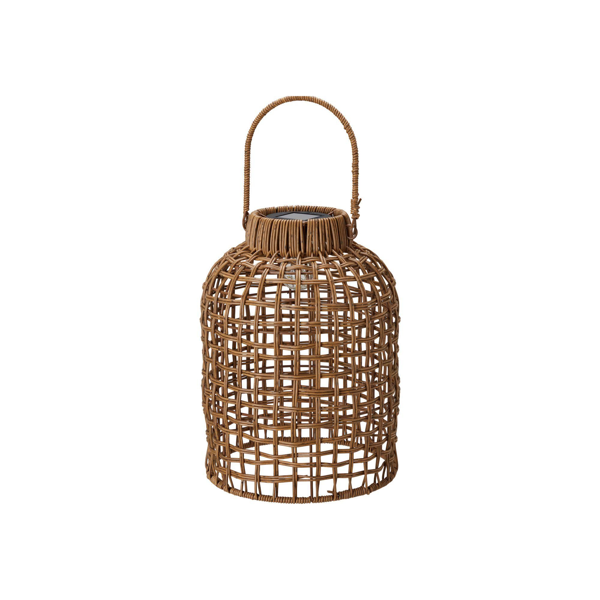 DANA Lykta Solcell Natur - Natur - 26x35+18cm