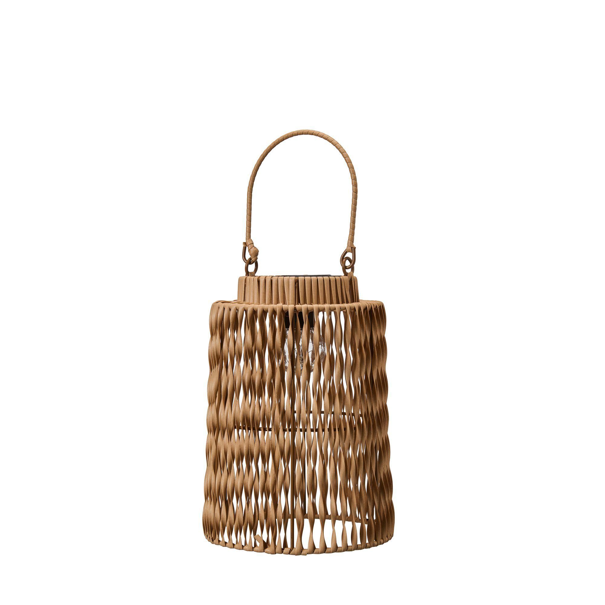 DAGMAR Lantern Solar Natural - Natural - 18x26cm