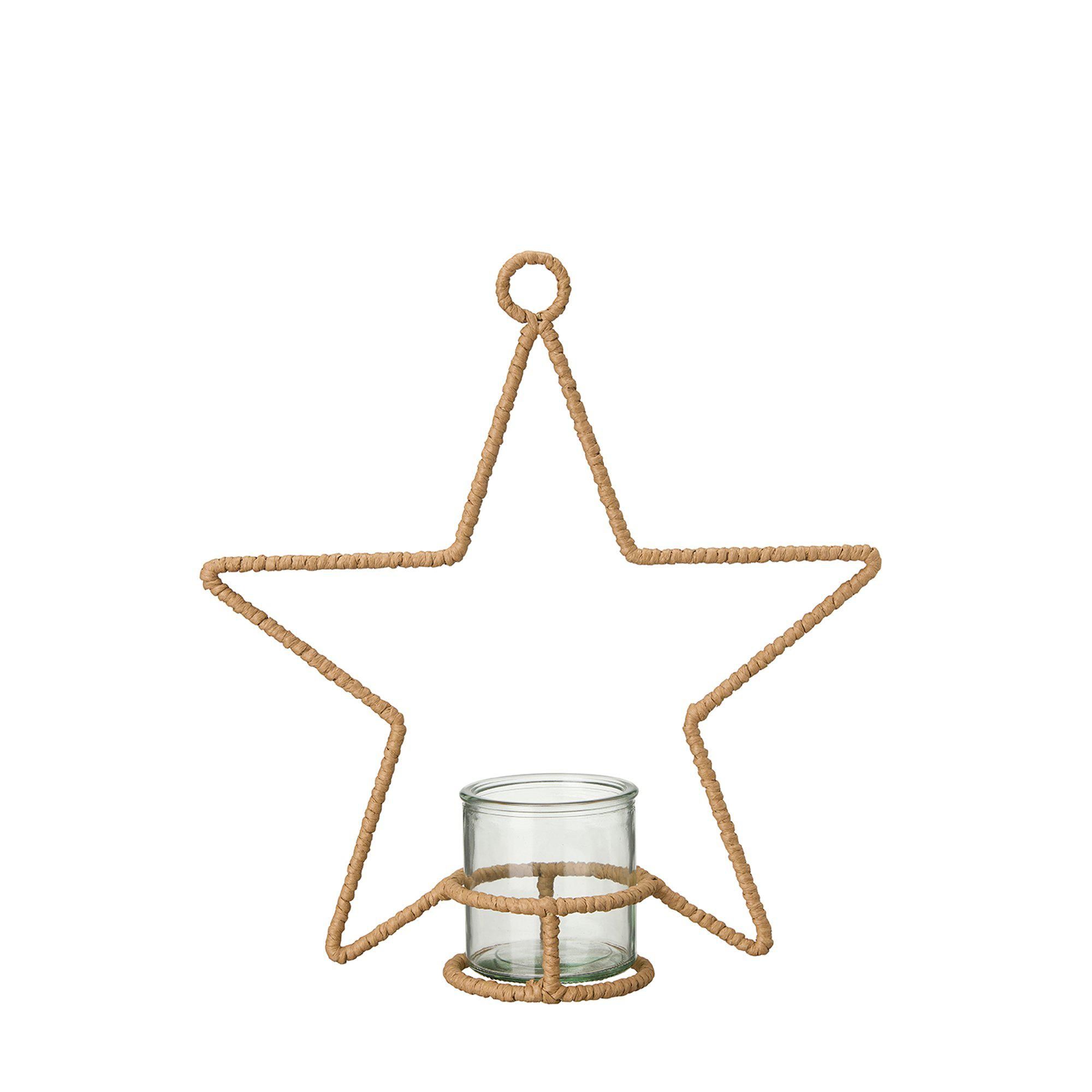 STJÄRNA Lykta/Kruka Beige - Beige - 30x32cm