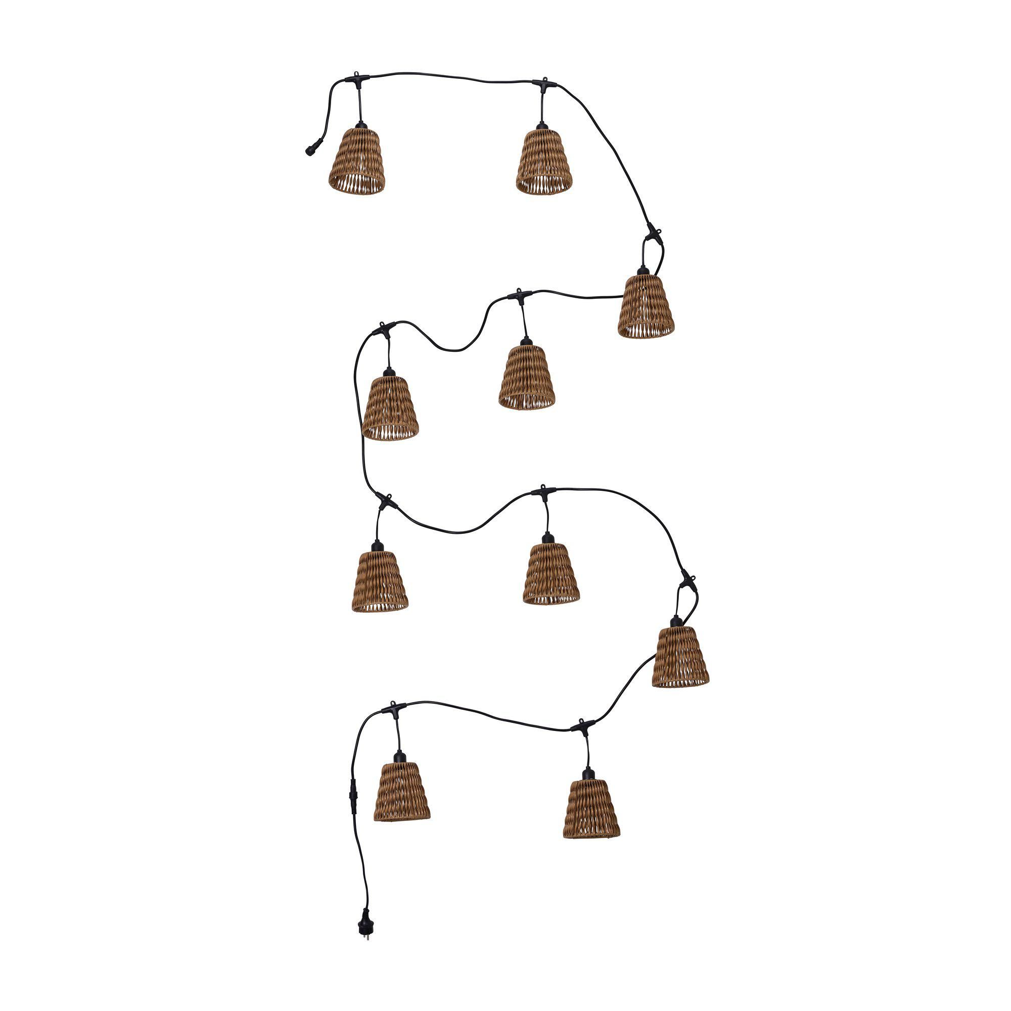 DINA String of light Natural - Natural - 14x14x500cm