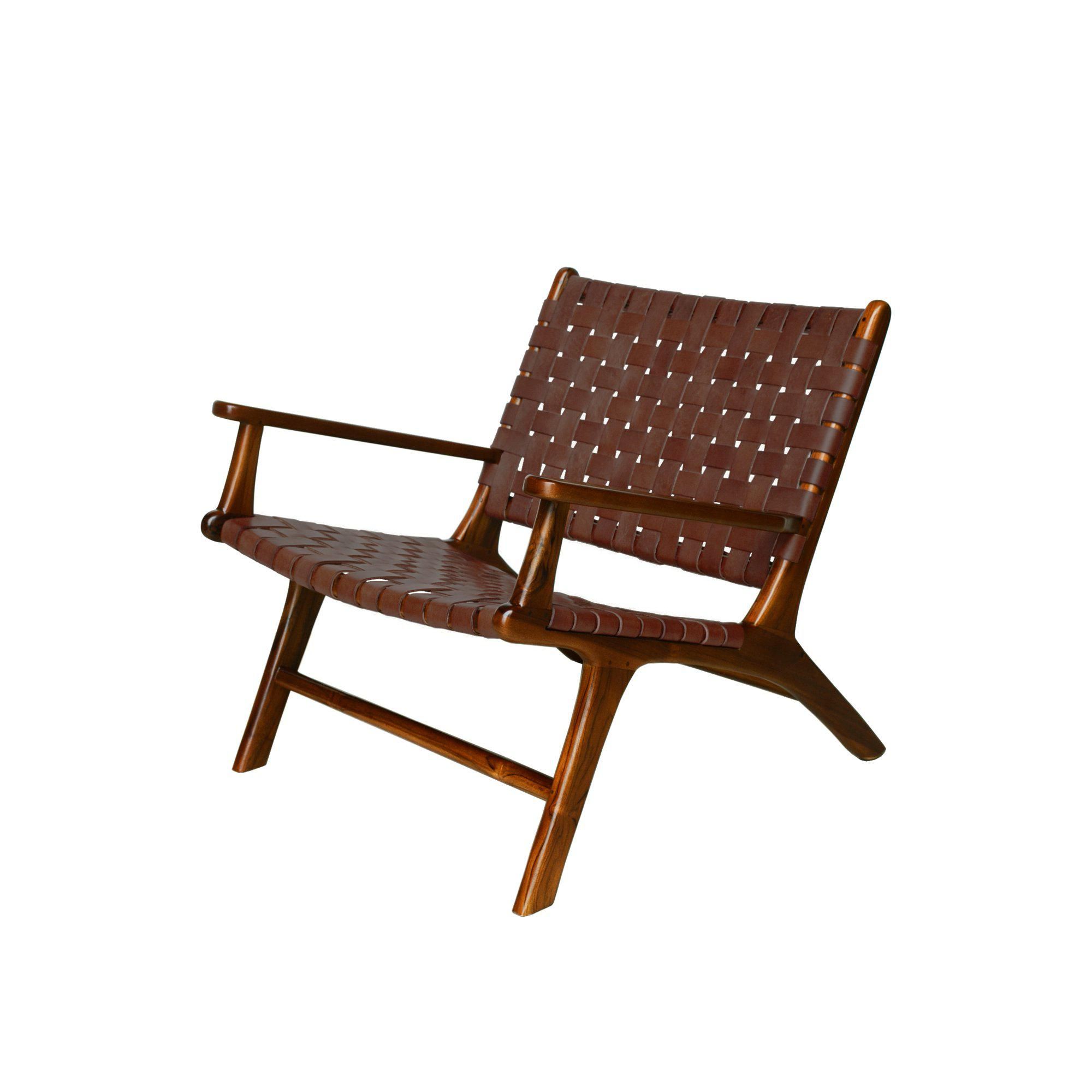 PORTO Fåtölj m armstöd Konjak - Konjak - 71x79x67cm