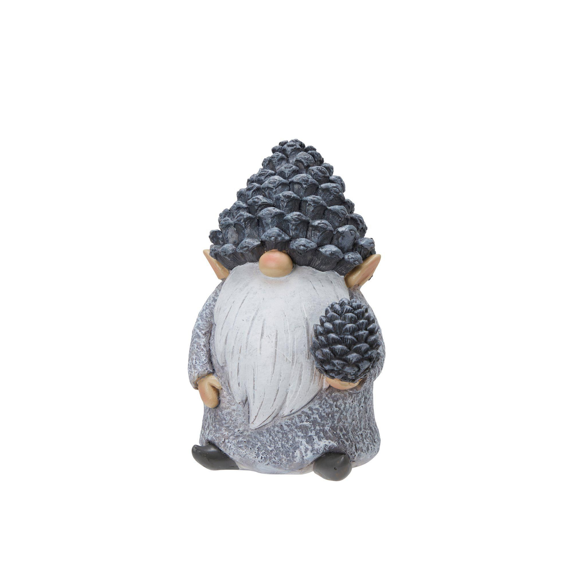 BUGAN w. Cone Grey - Grey - 11x9x18cm