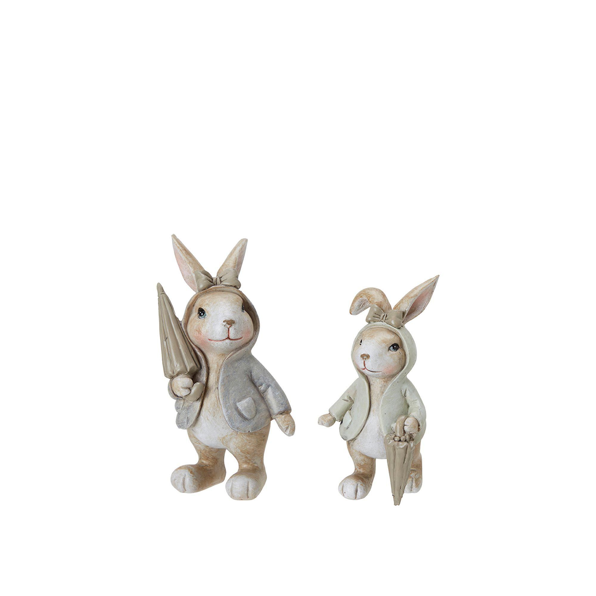 RABBIT Mix Grey, Green - Grey, Green - 5x10cm