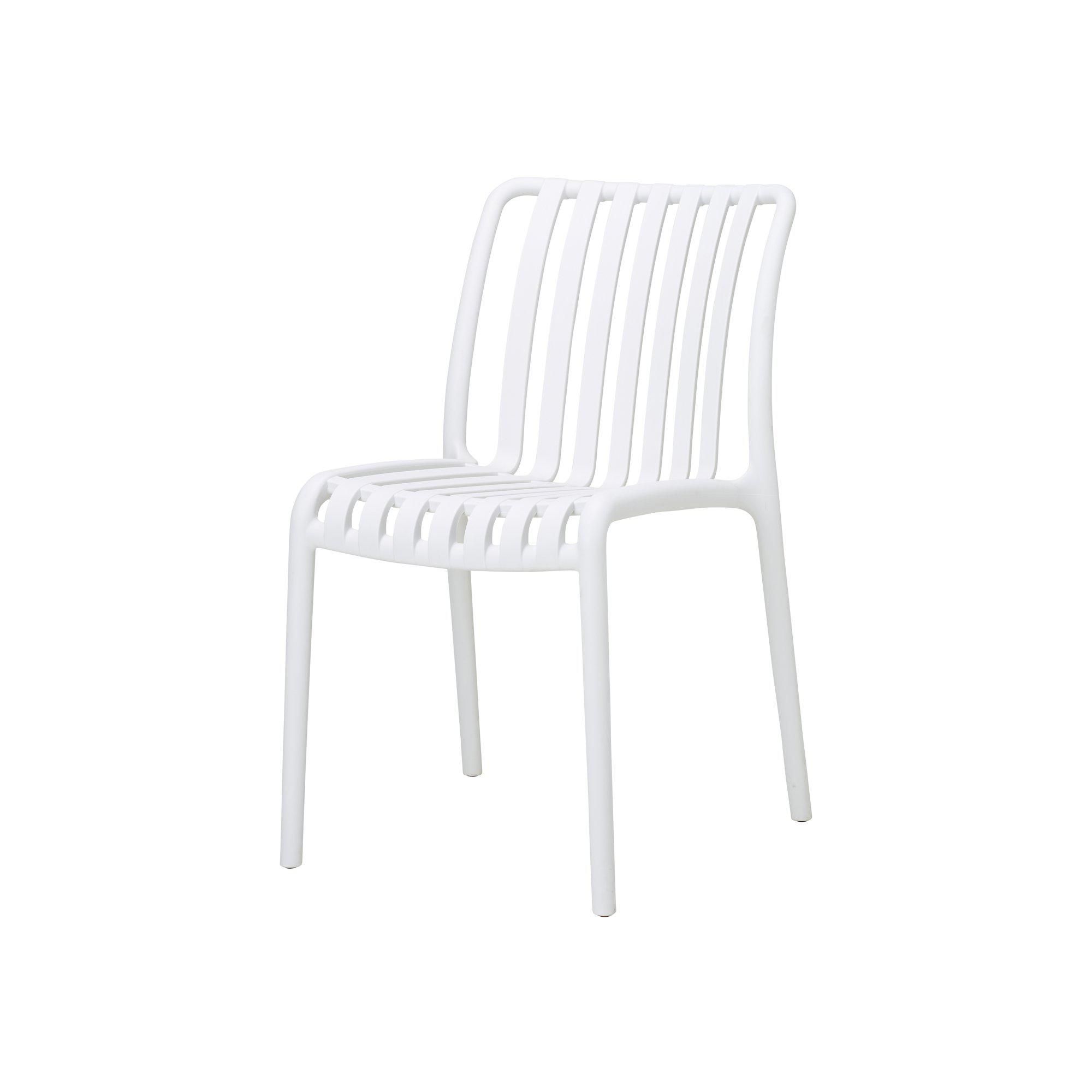 RAVELLO Chair White - White - 45x57x81cm