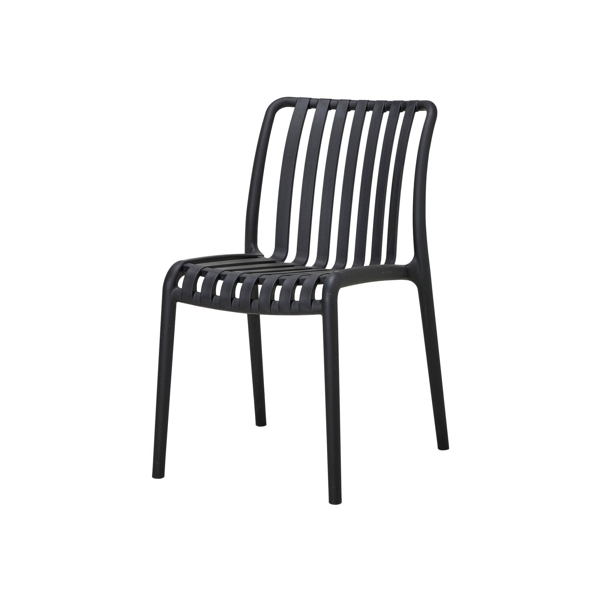 RAVELLO Chair Black - Black - 45x57x81cm